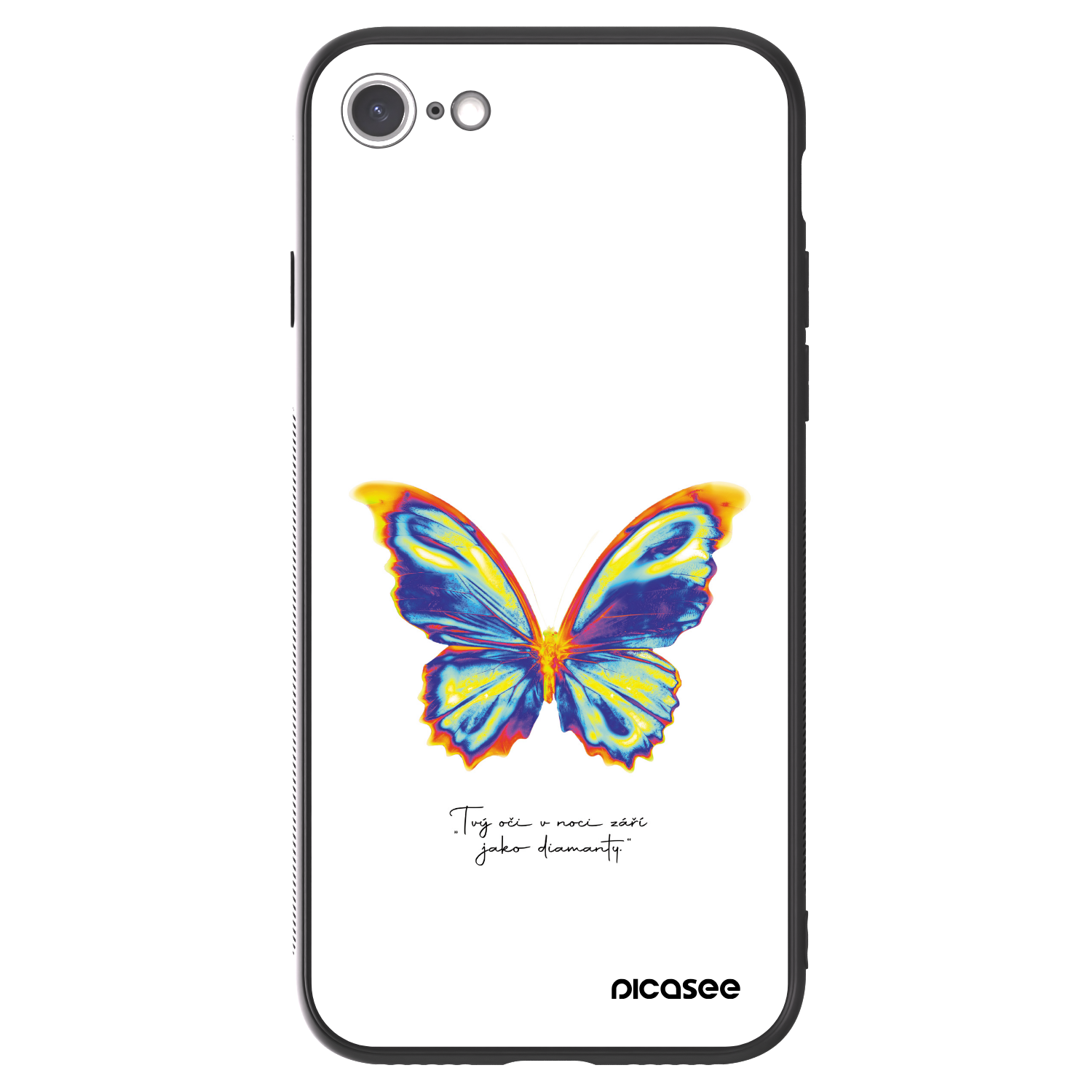 Picasee ULTIMATE CASE pentru Apple iPhone SE 2022 - Diamanty White