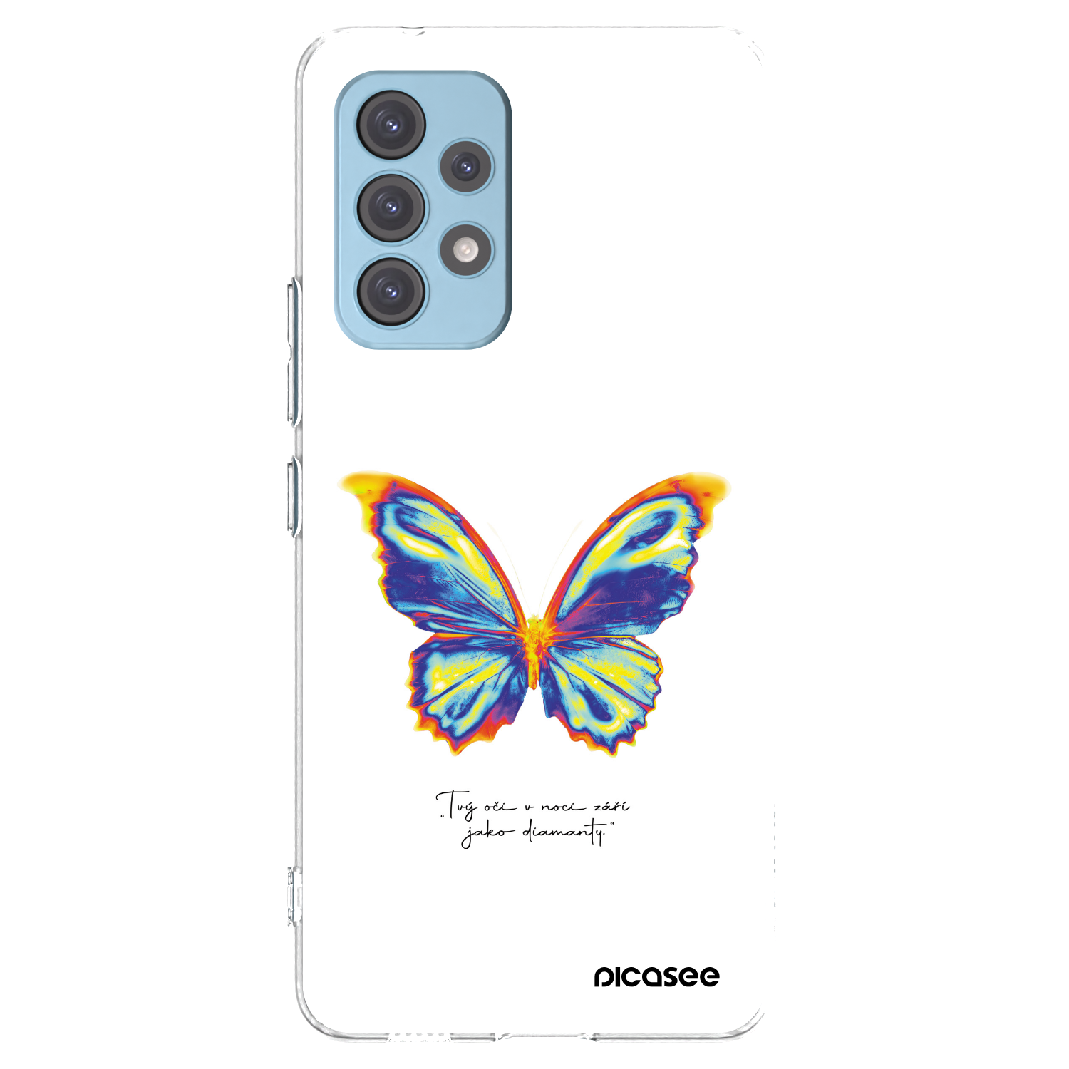 Picasee husă transparentă din silicon pentru Samsung Galaxy A53 5G A536 - Diamanty White