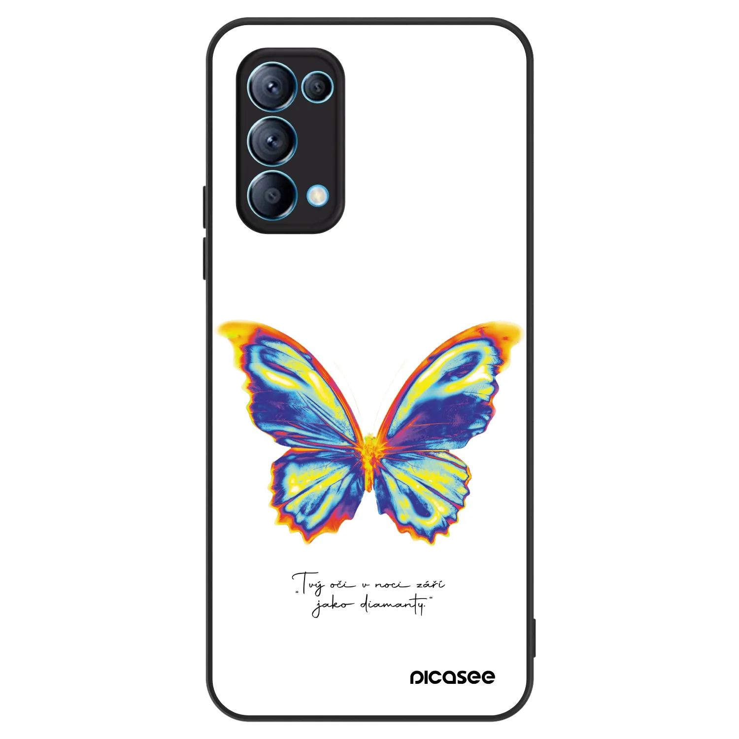 Picasee ULTIMATE CASE pentru OPPO Reno 5 5G - Diamanty White