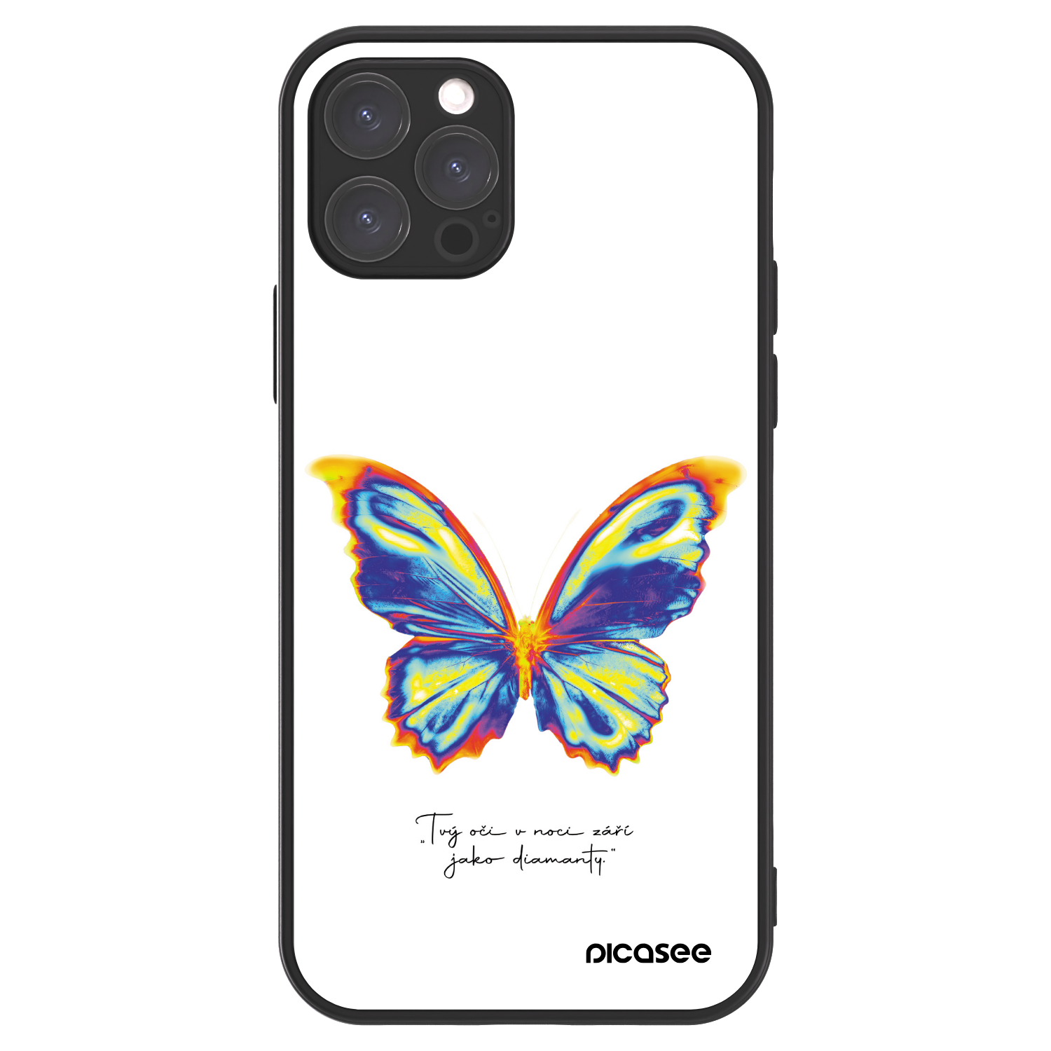 Picasee ULTIMATE CASE MagSafe pentru Apple iPhone 12 Pro - Diamanty White