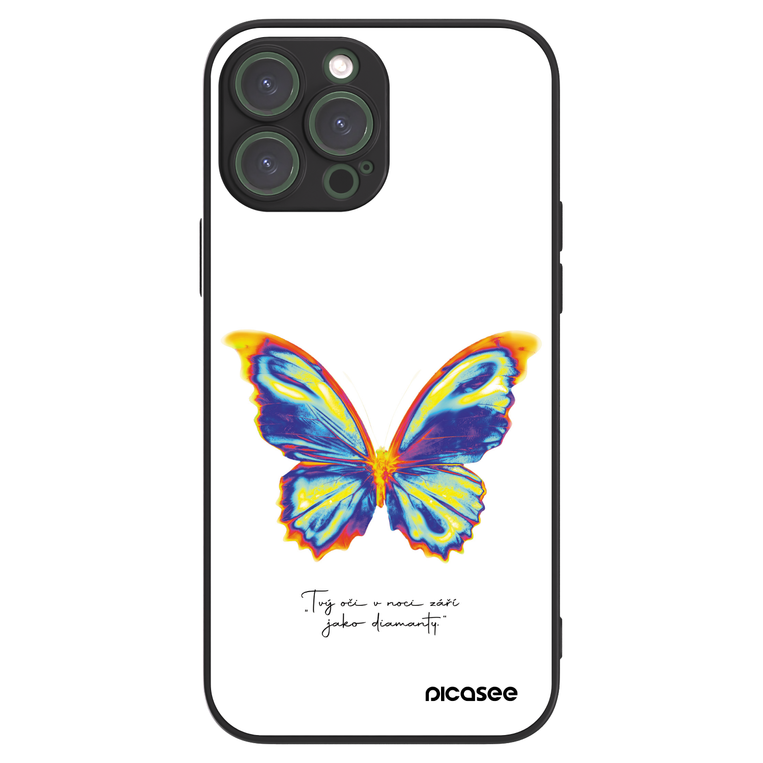 Picasee ULTIMATE CASE MagSafe pentru Apple iPhone 13 Pro Max - Diamanty White