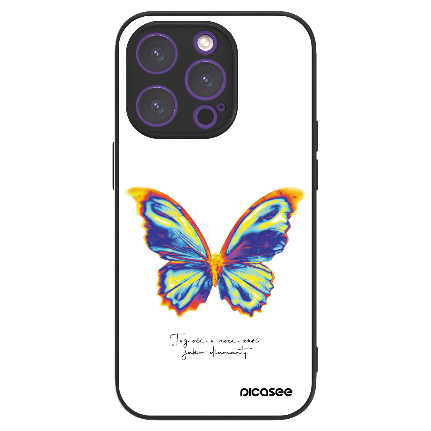 Picasee ULTIMATE CASE MagSafe pentru Apple iPhone 14 Pro - Diamanty White