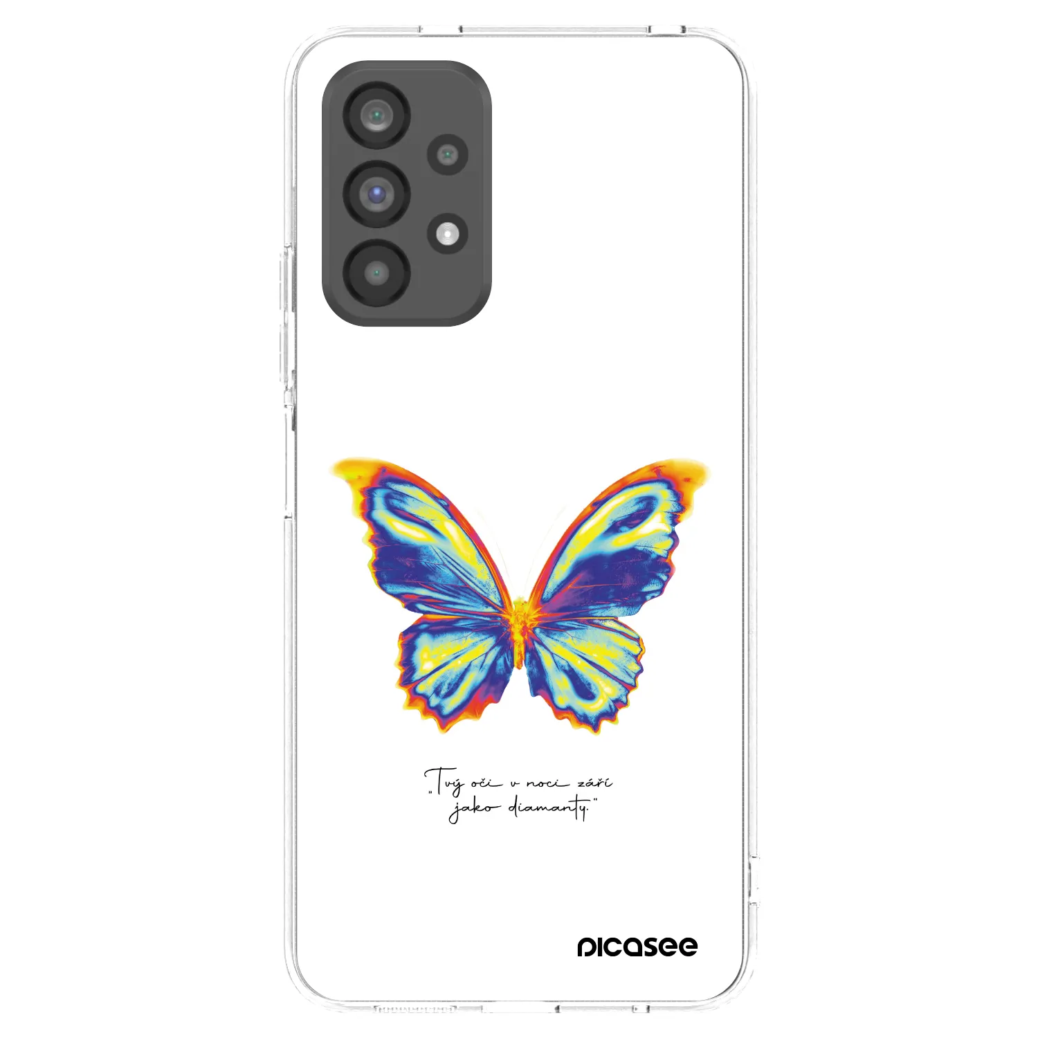Picasee husă transparentă din silicon pentru Samsung Galaxy A73 5G - Diamanty White