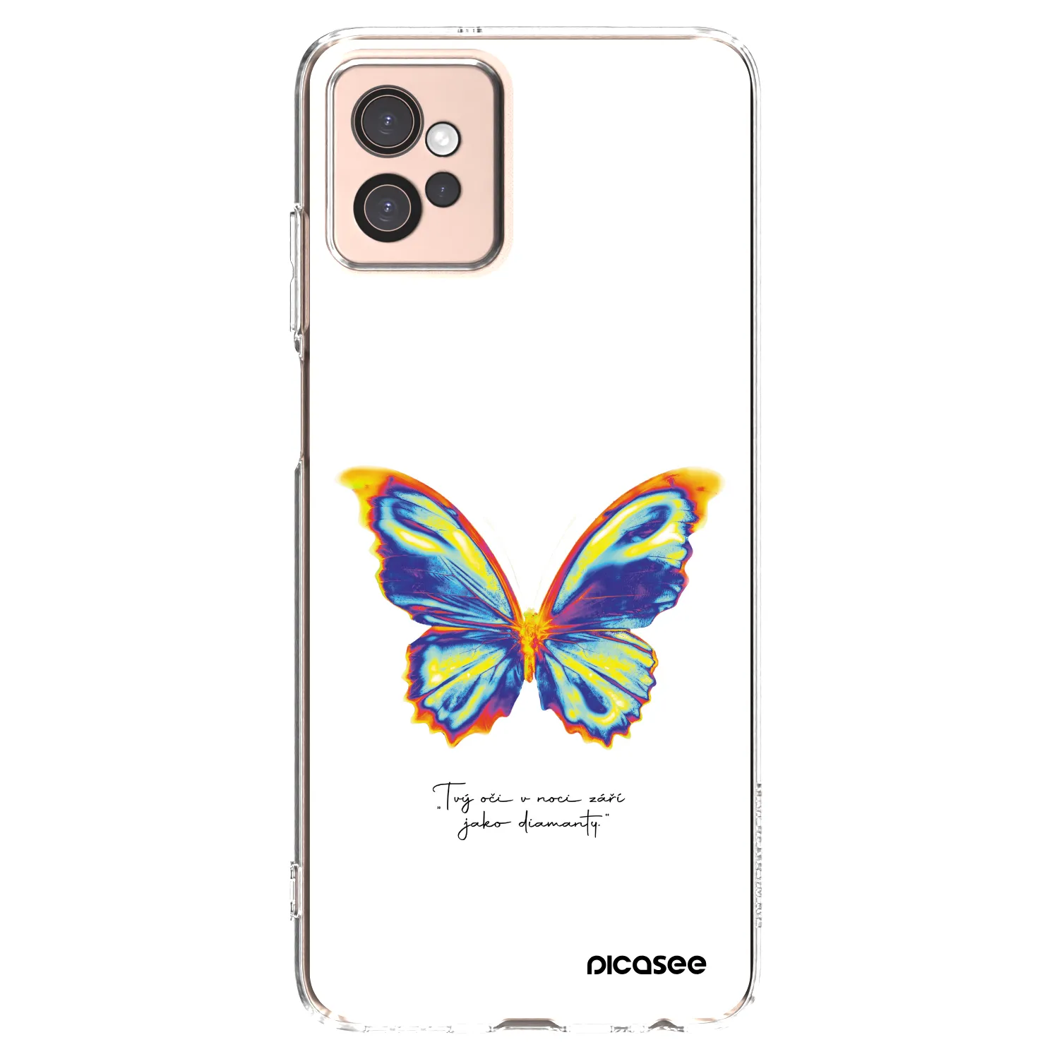 Picasee husă transparentă din silicon pentru Motorola Moto G32 - Diamanty White