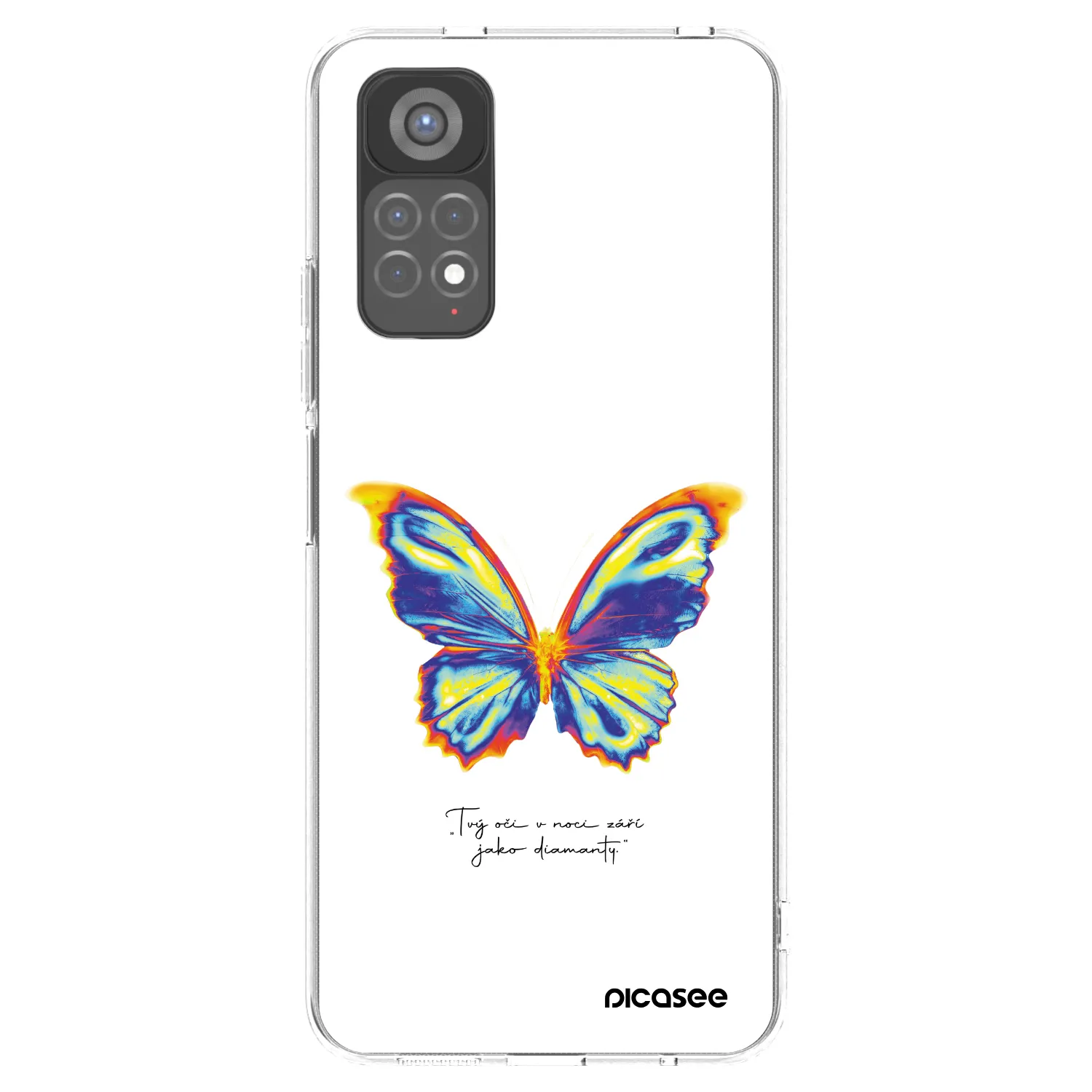 Picasee husă transparentă din silicon pentru Xiaomi Redmi Note 11S 5G - Diamanty White