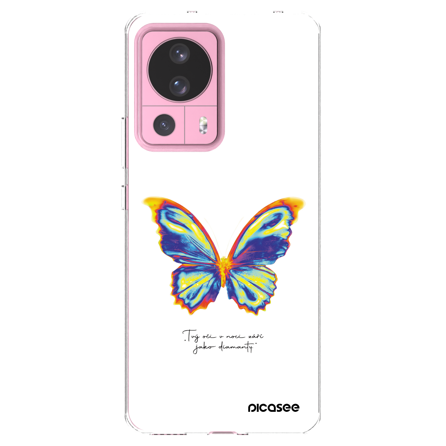 Picasee husă transparentă din silicon pentru Xiaomi 13 Lite - Diamanty White