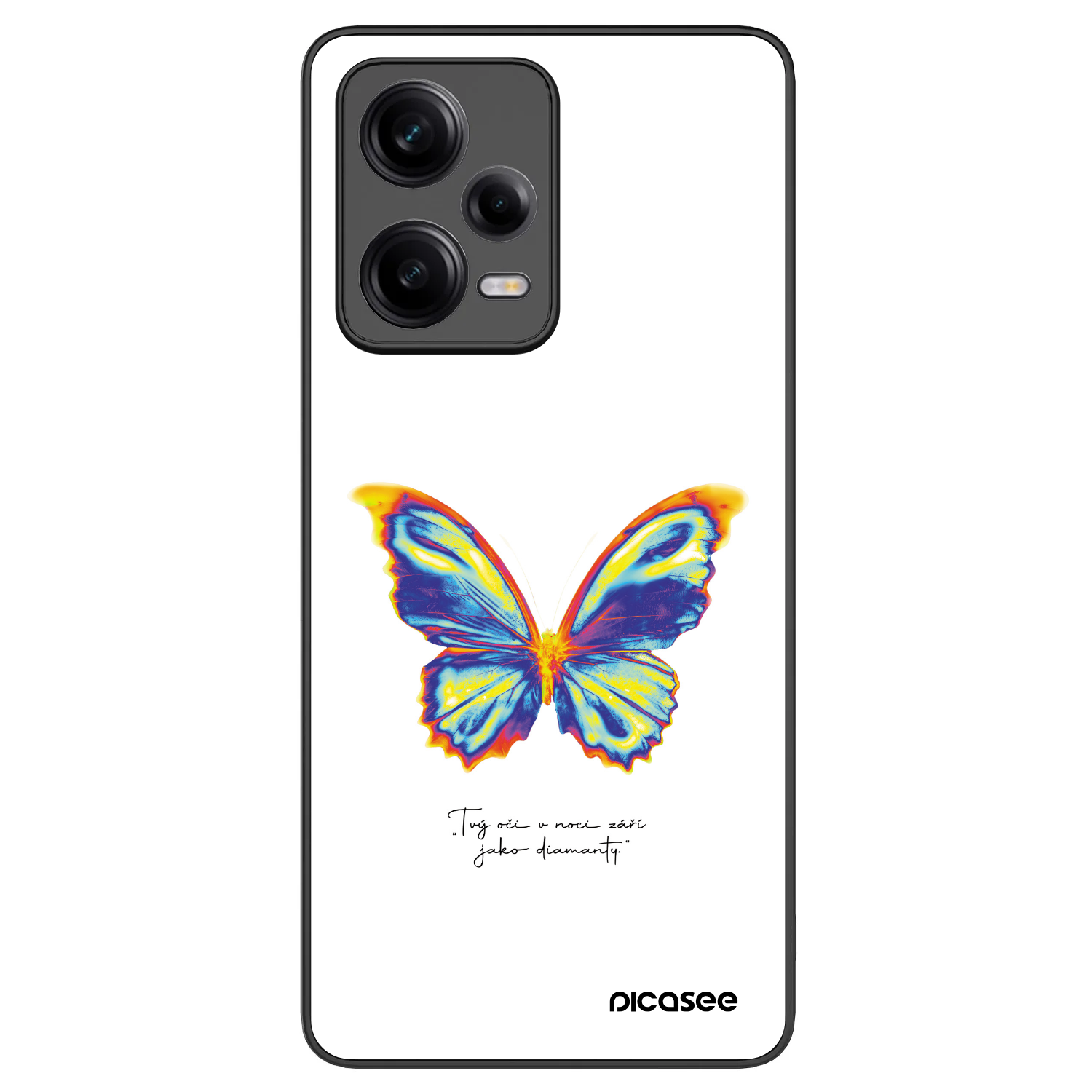 Picasee ULTIMATE CASE pentru Xiaomi Redmi Note 12 Pro+ 5G - Diamanty White