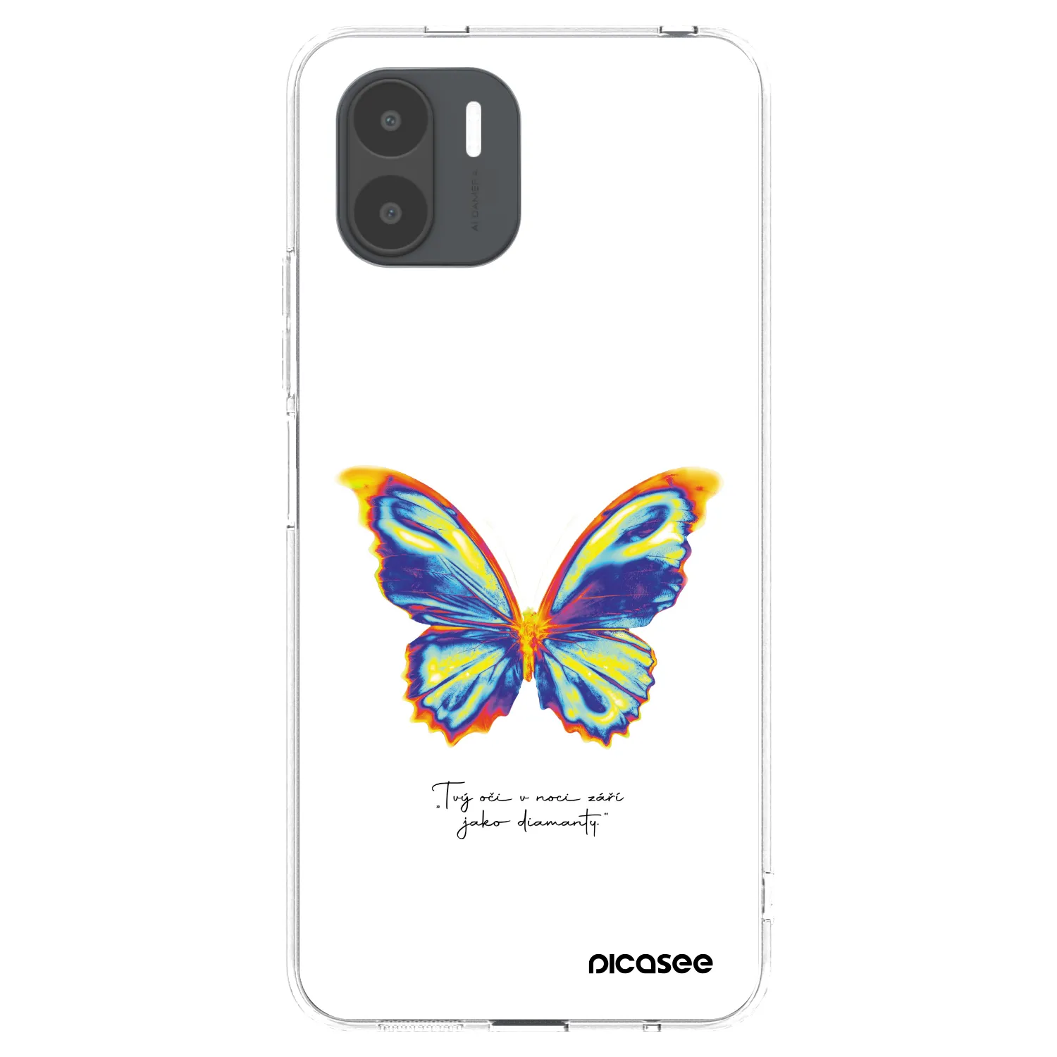 Picasee husă transparentă din silicon pentru Xiaomi Redmi A2 - Diamanty White
