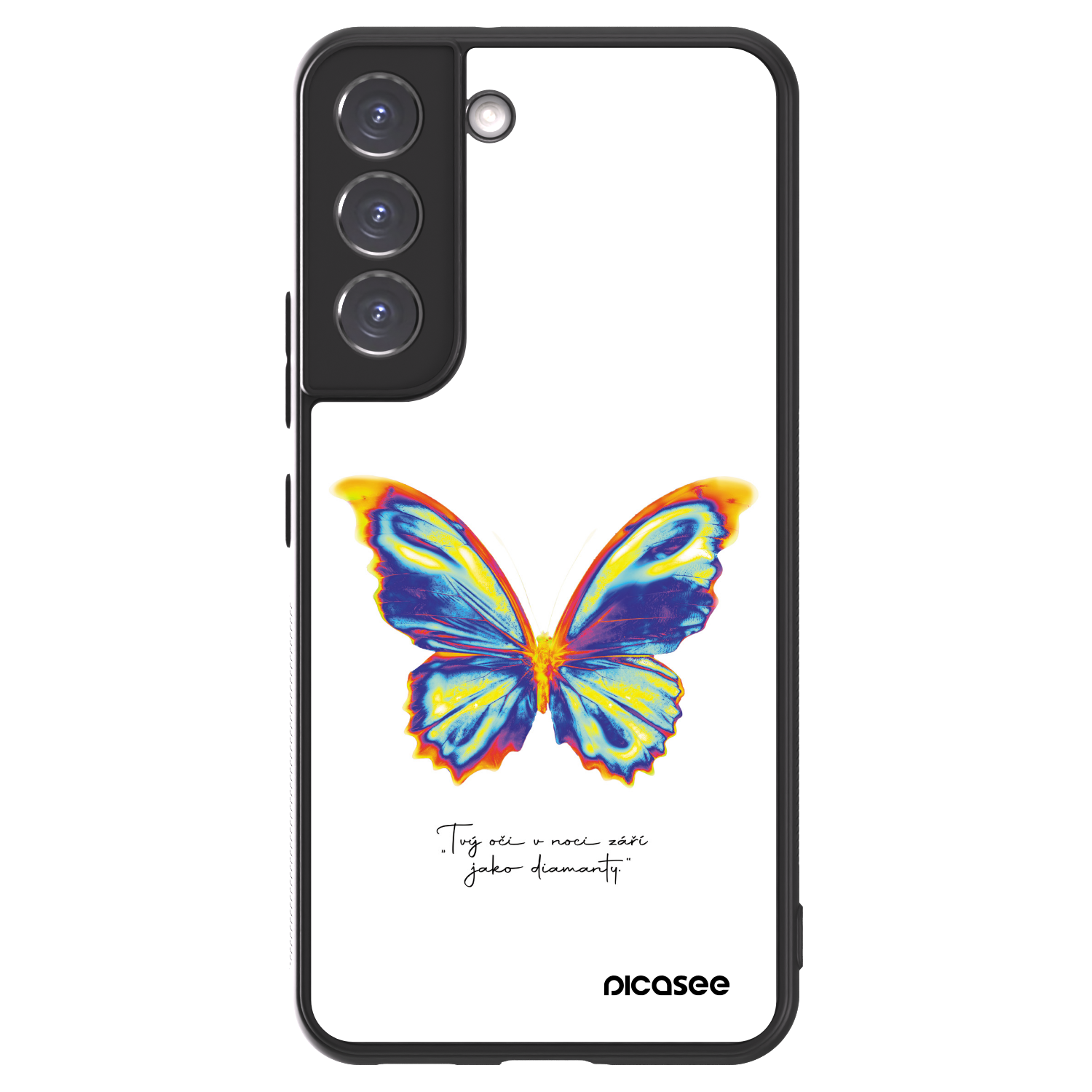 Picasee ULTIMATE CASE PowerShare pentru Samsung Galaxy S22 5G - Diamanty White