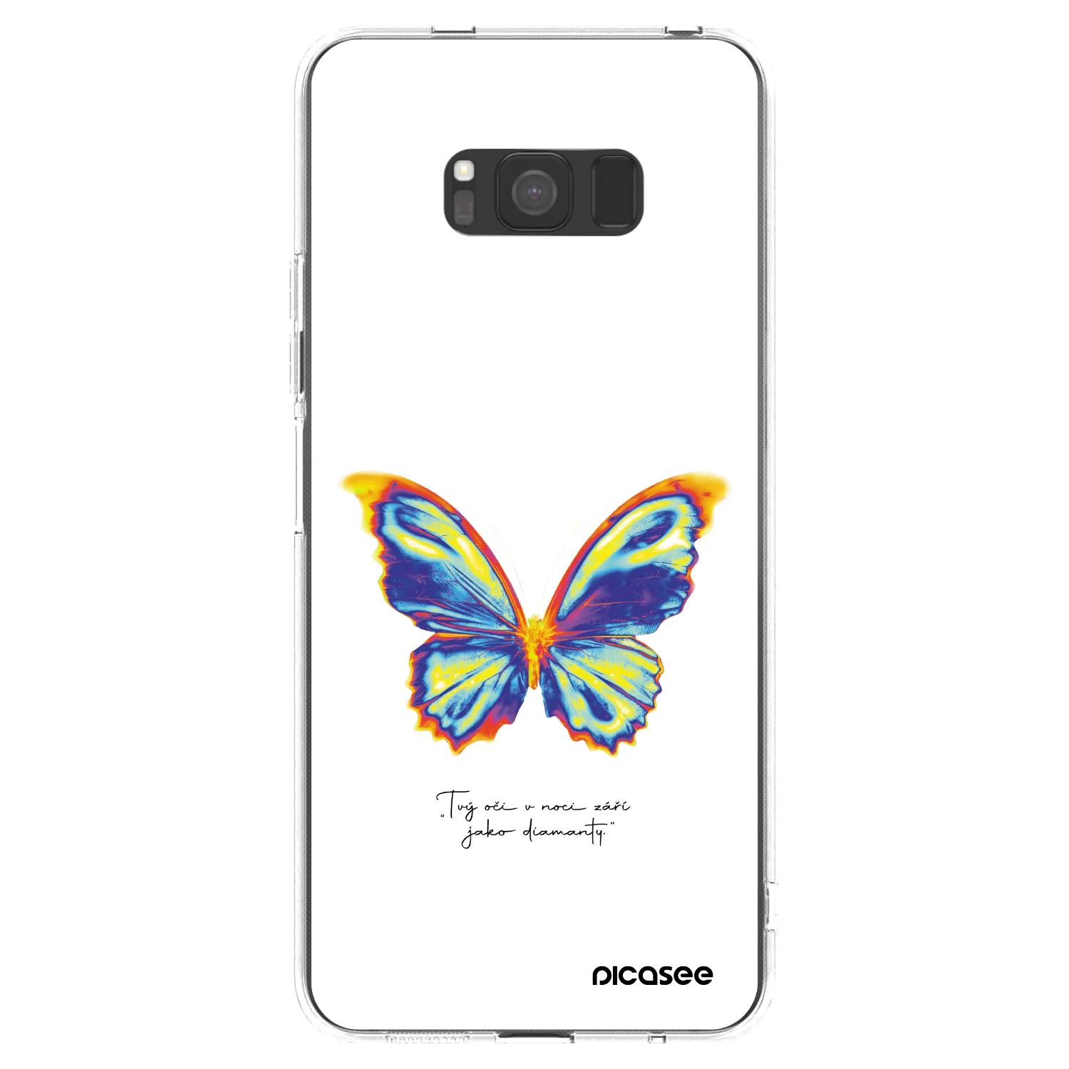 Picasee husă transparentă din silicon pentru Samsung Galaxy S8 G950F - Diamanty White