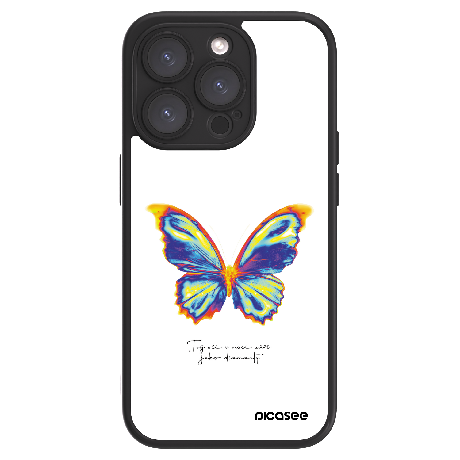 Picasee ULTIMATE CASE pentru Apple iPhone 15 Pro - Diamanty White