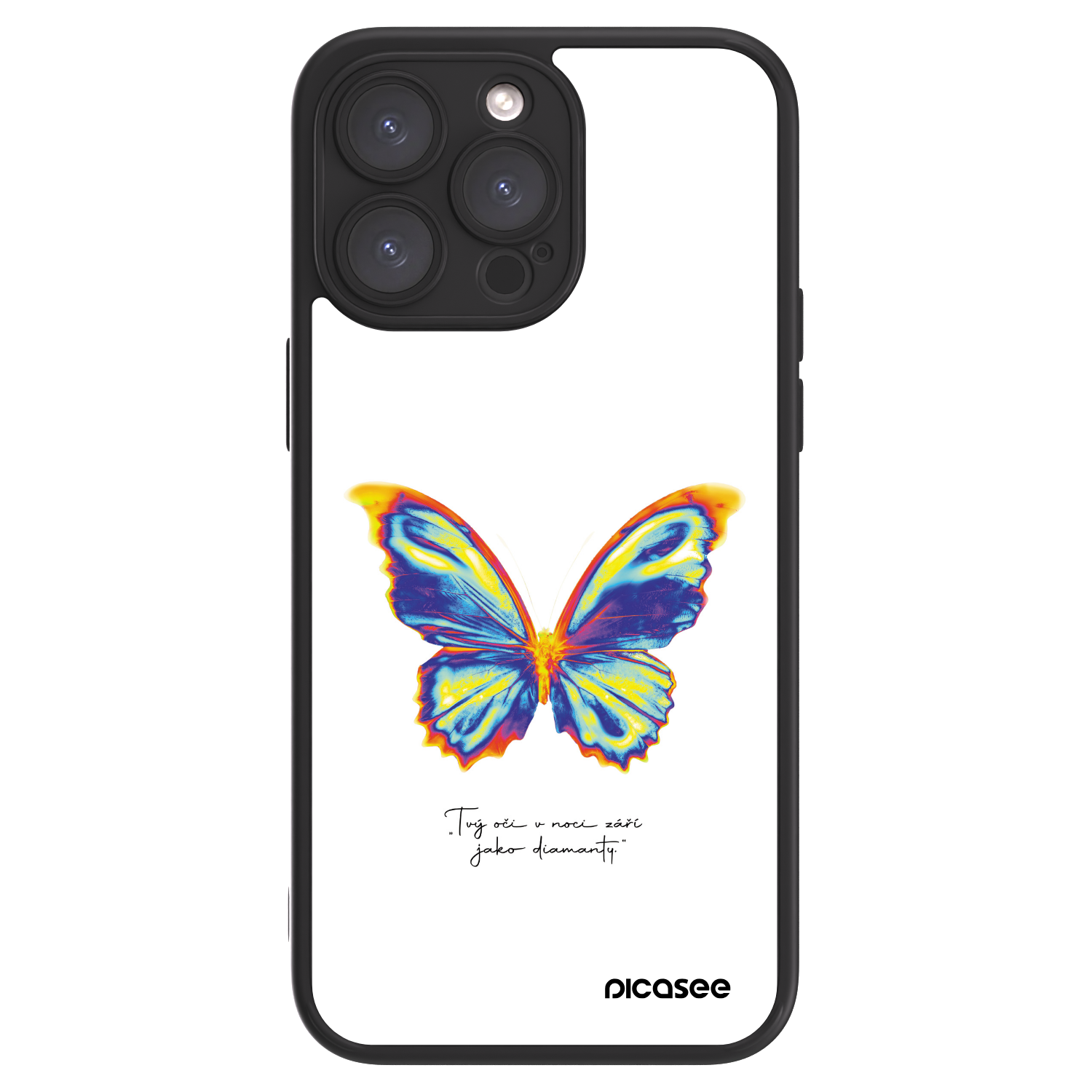 Picasee ULTIMATE CASE pentru Apple iPhone 15 Pro Max - Diamanty White