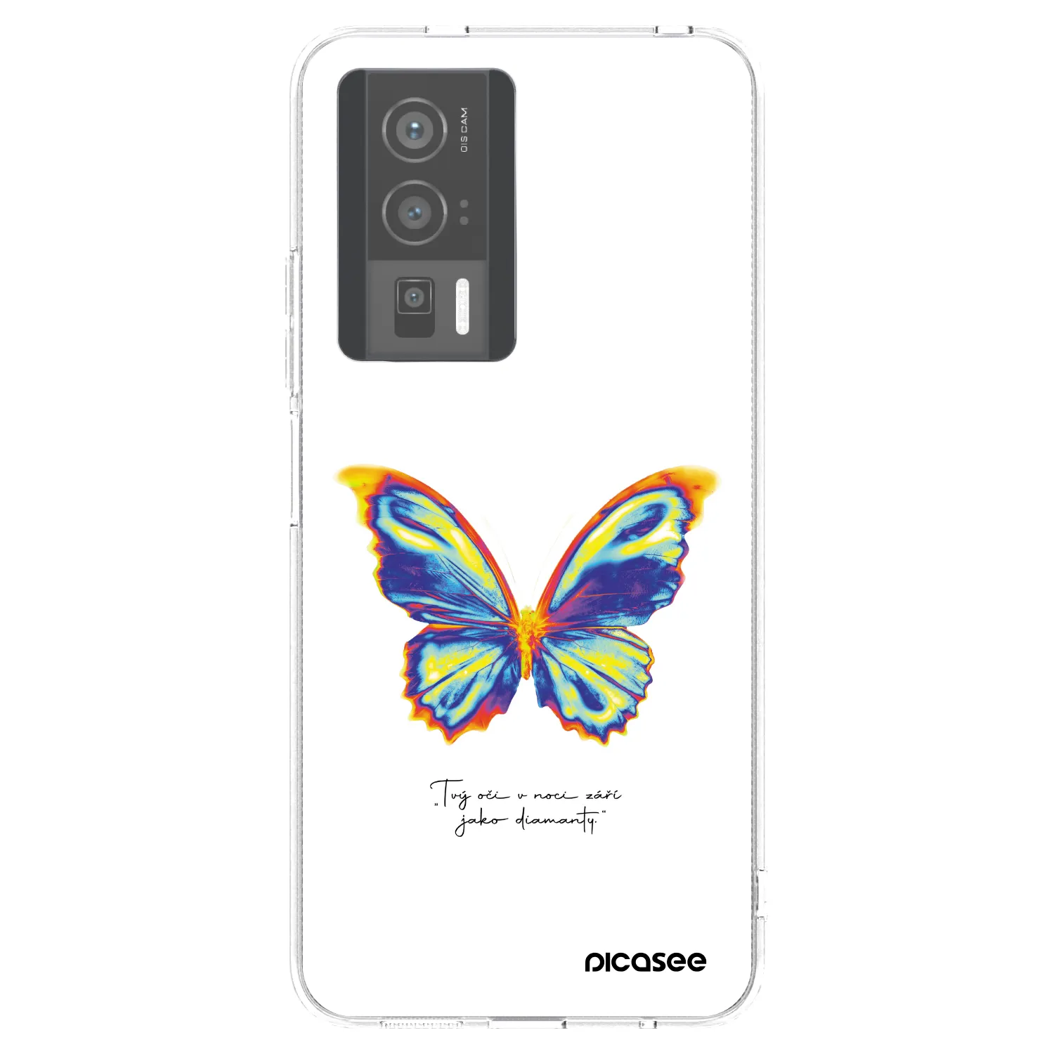 Picasee husă transparentă din silicon pentru Xiaomi Poco F5 Pro 5G - Diamanty White