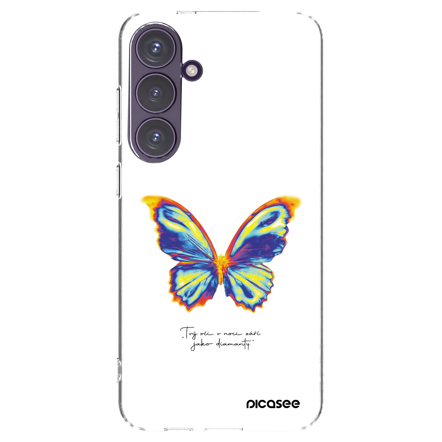 Picasee husă transparentă din silicon pentru Samsung Galaxy S24+ S926B 5G - Diamanty White