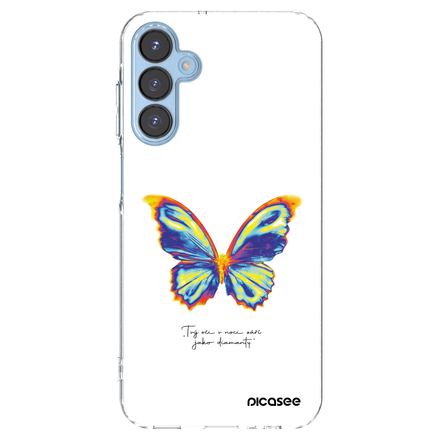 Picasee husă transparentă din silicon pentru Samsung Galaxy A15 A156B 5G - Diamanty White