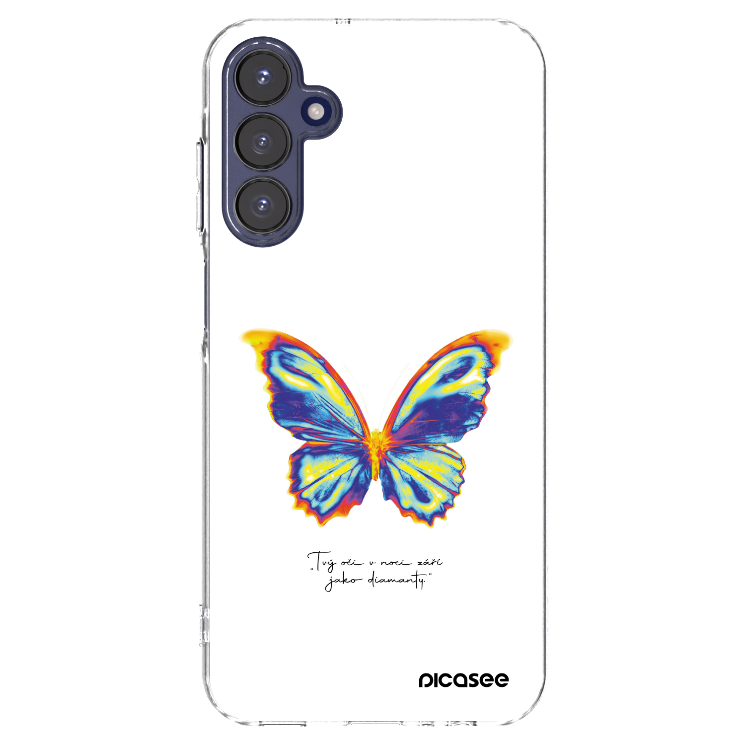 Picasee husă transparentă din silicon pentru Samsung Galaxy A15 A155F 4G - Diamanty White
