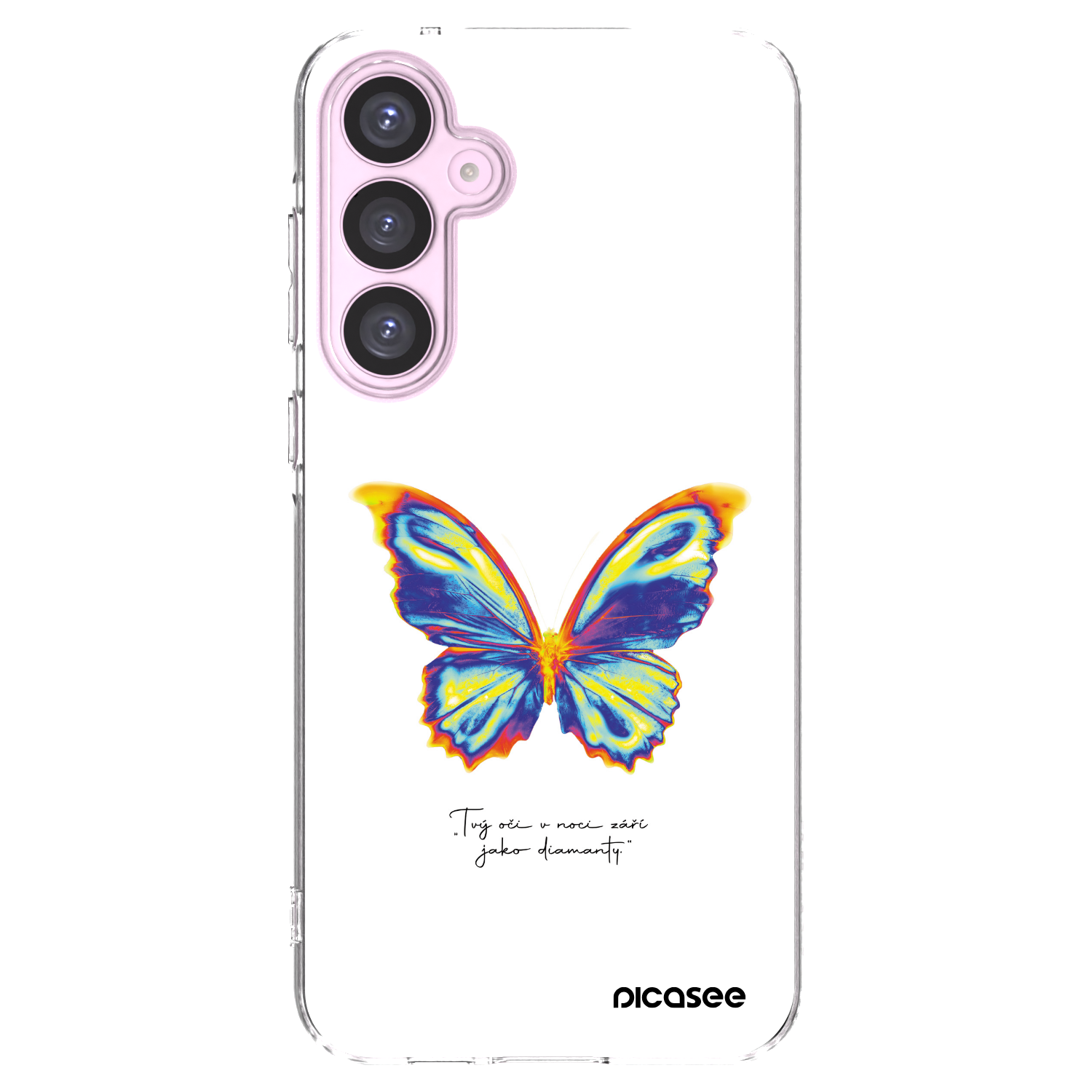 Picasee husă transparentă din silicon pentru Samsung Galaxy A55 5G A556B - Diamanty White