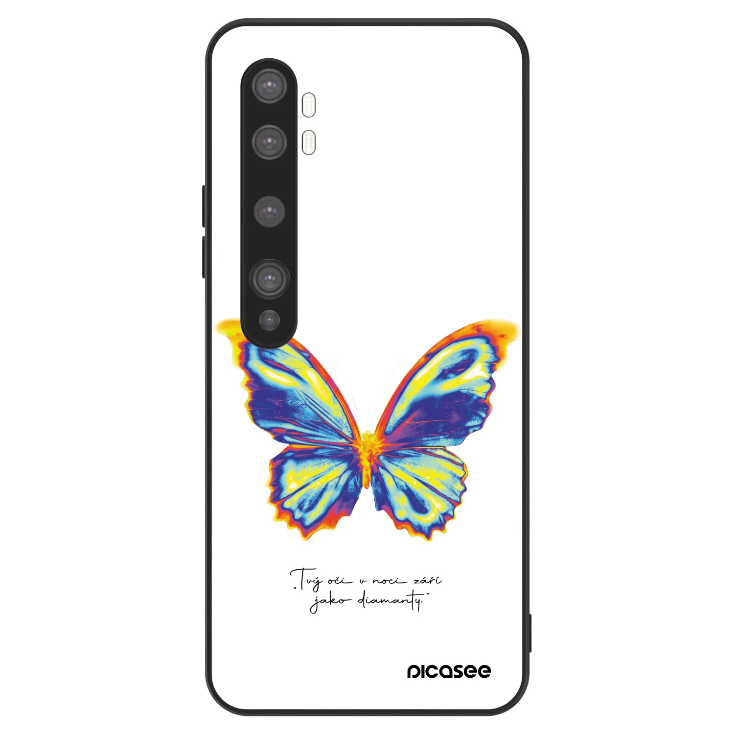 Picasee ULTIMATE CASE pentru Xiaomi Mi Note 10 (Pro) - Diamanty White