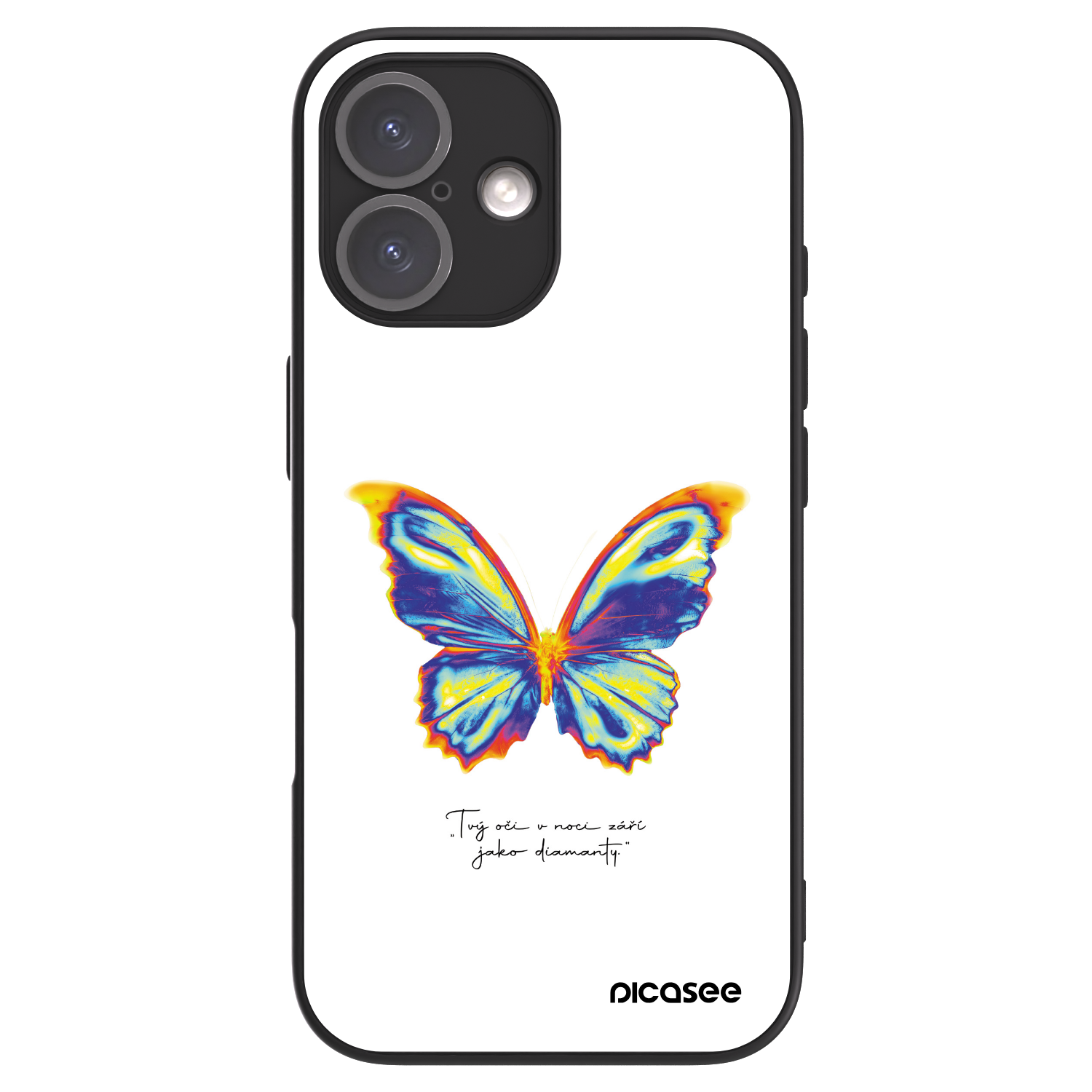Picasee ULTIMATE CASE pentru Apple iPhone 16 - Diamanty White