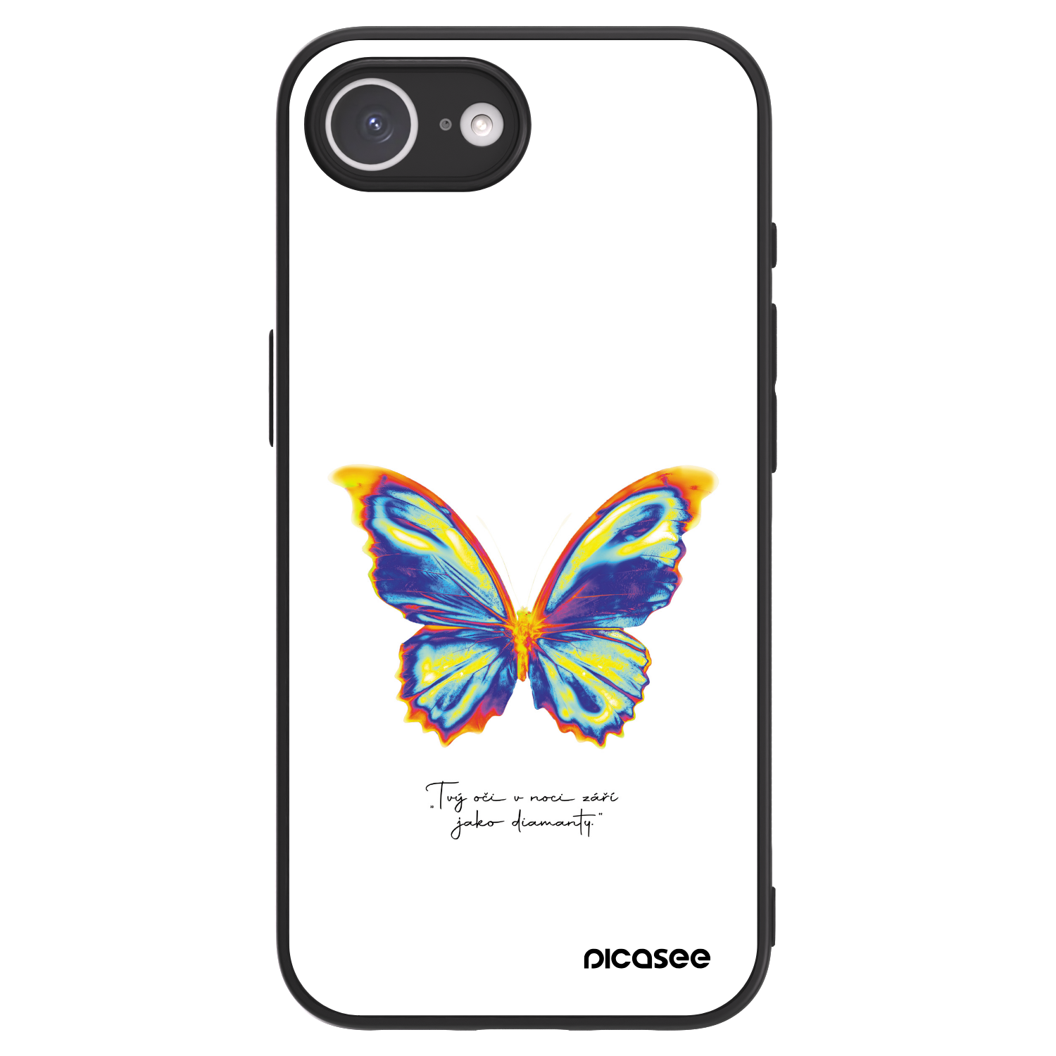 Picasee ULTIMATE CASE pentru Apple iPhone 16e - Diamanty White