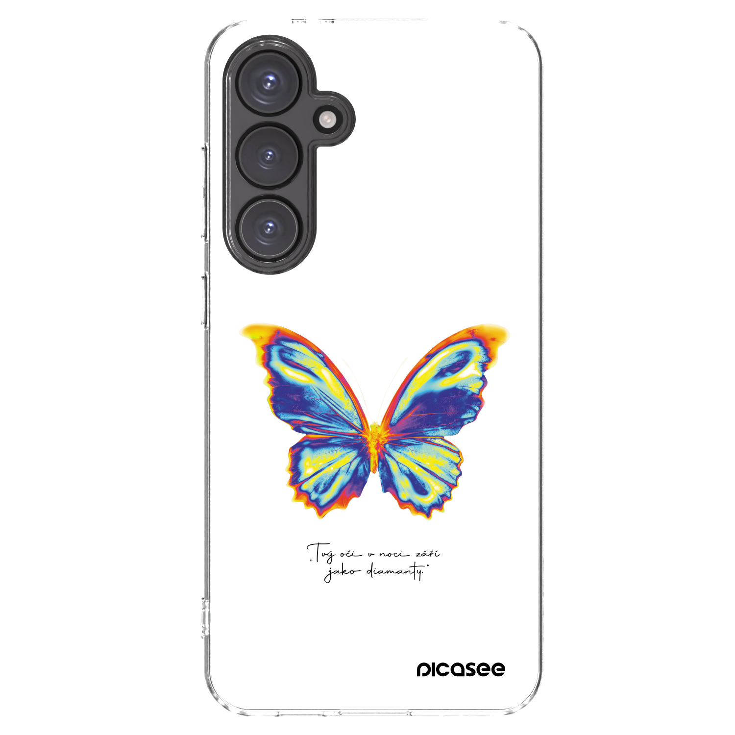 Picasee husă transparentă din silicon pentru Samsung Galaxy S24 FE S721B - Diamanty White