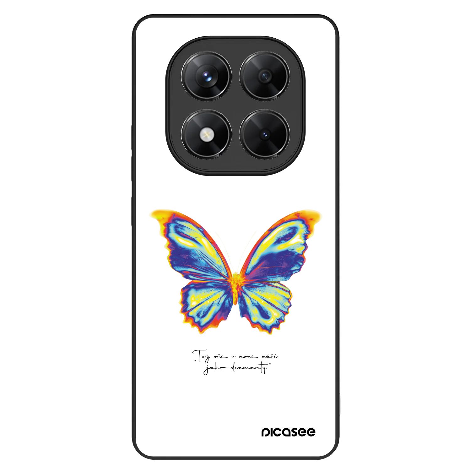 Picasee ULTIMATE CASE pentru Xiaomi Redmi Note 14 Pro 5G - Diamanty White