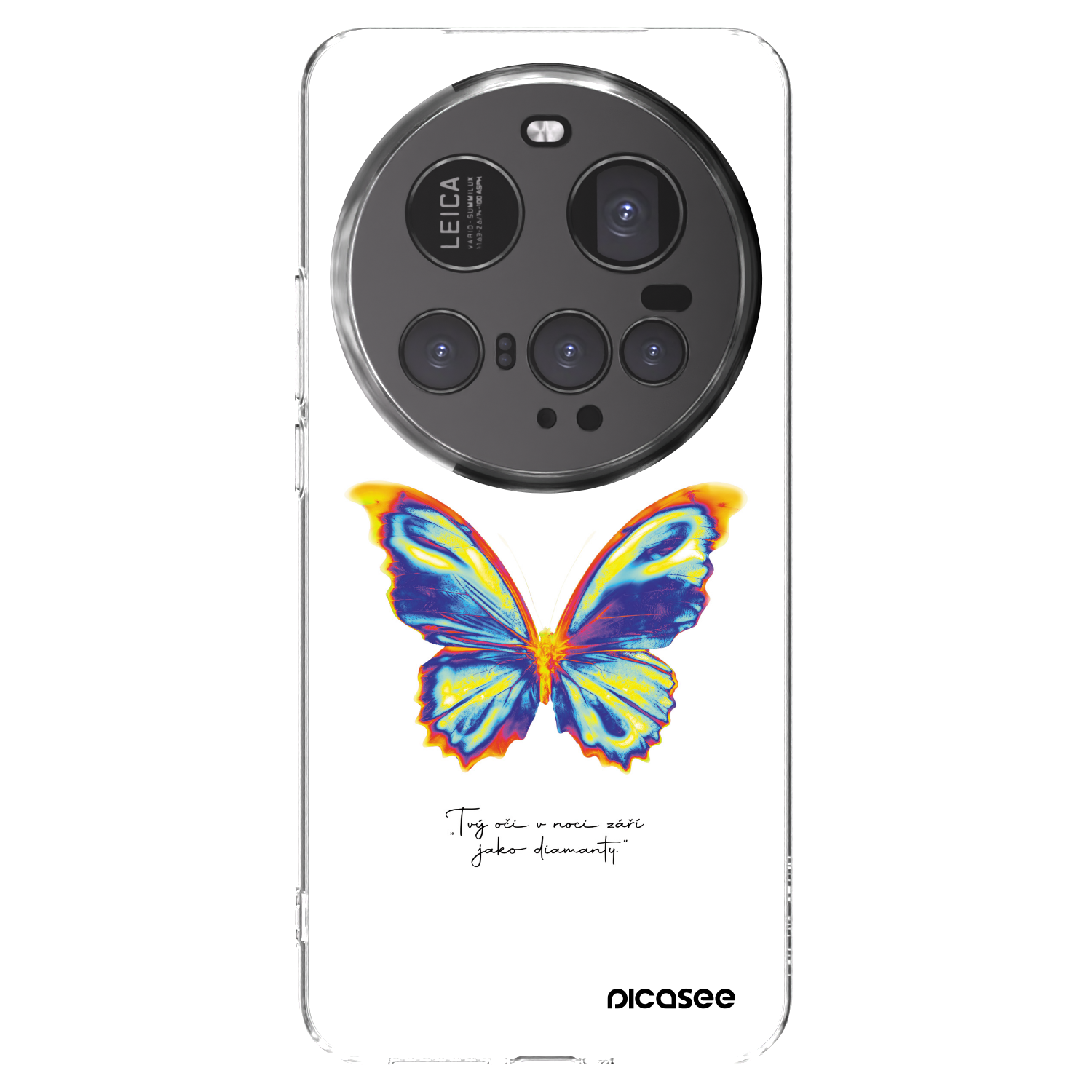 Picasee husă transparentă din silicon pentru Xiaomi 15 Ultra - Diamanty White