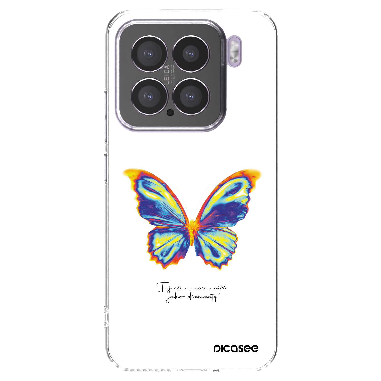 Picasee husă transparentă din silicon pentru Xiaomi 15 - Diamanty White