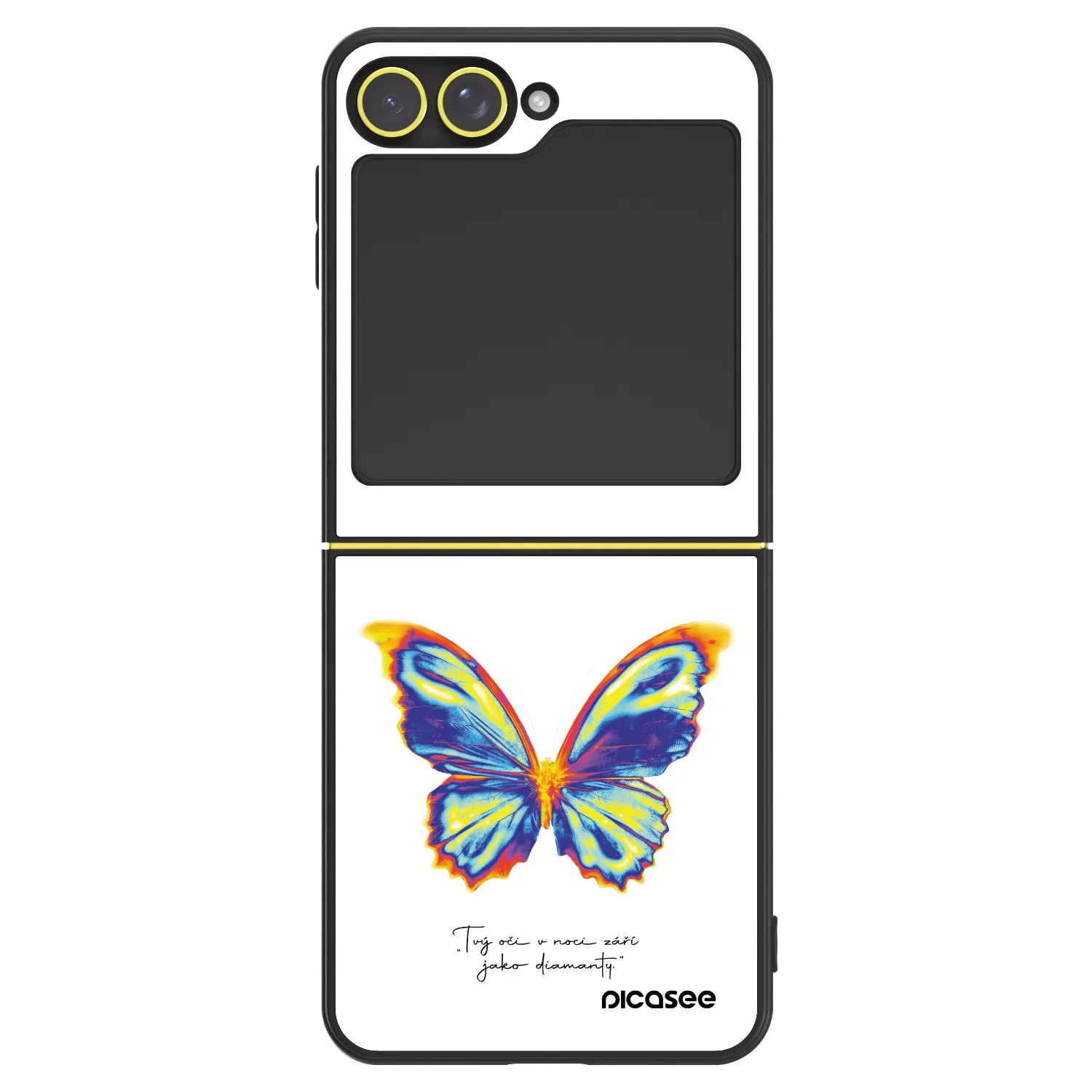 Picasee ULTIMATE CASE pentru Samsung Galaxy Z Flip6 5G - Diamanty White