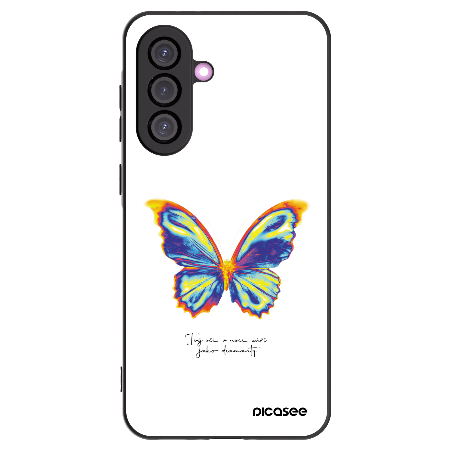 Picasee husă neagră din silicon pentru Samsung Galaxy A36 5G - Diamanty White