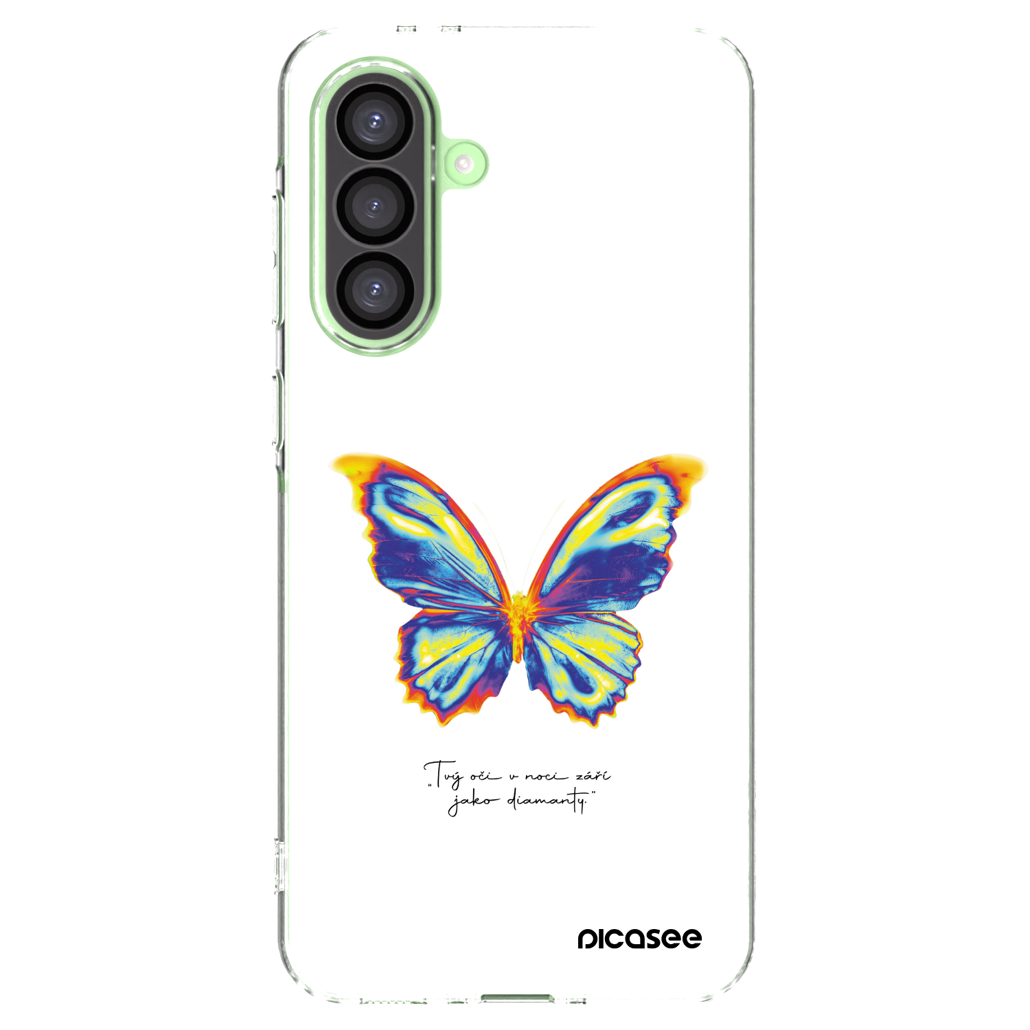 Picasee husă transparentă din silicon pentru Samsung Galaxy A26 5G A266B - Diamanty White