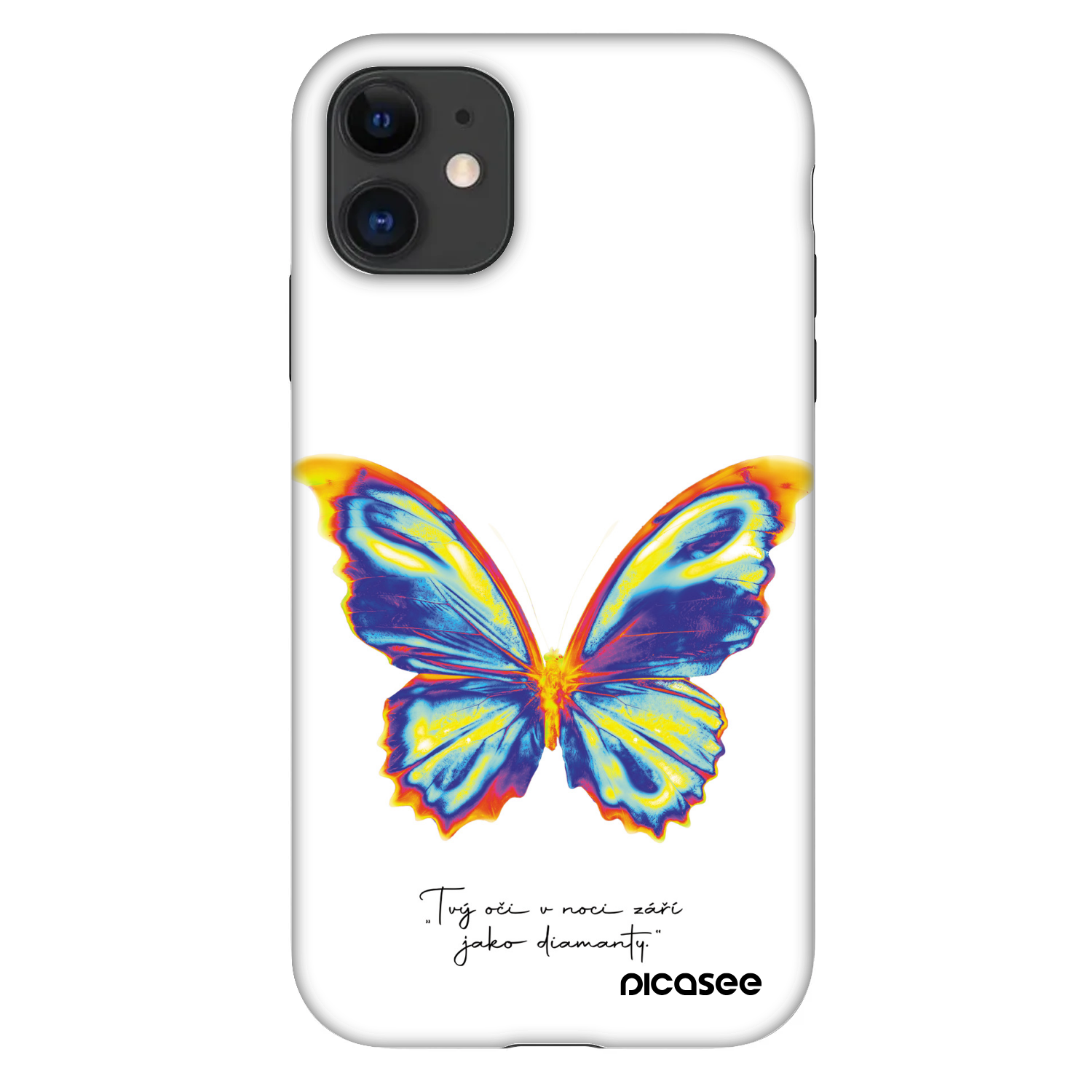 Picasee Fashion Case pentru Apple iPhone 11 - Diamanty White