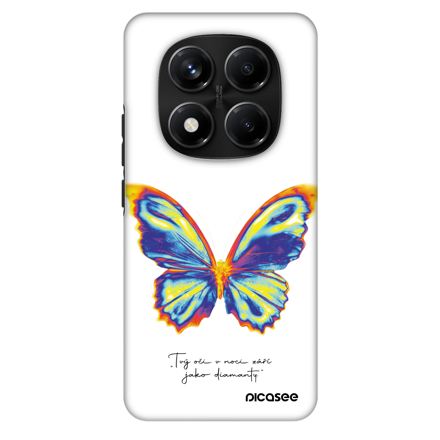 Picasee Fashion Case pentru Xiaomi Redmi Note 14 Pro+ 5G - Diamanty White