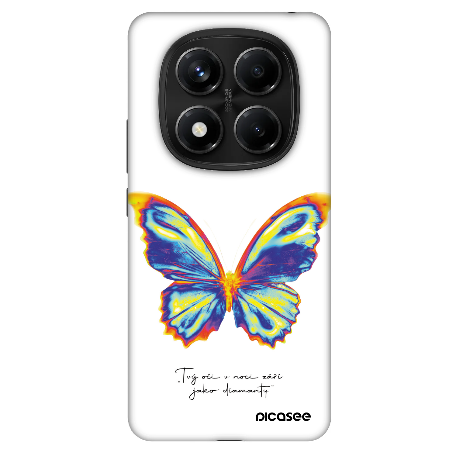 Picasee Fashion Case pentru Xiaomi Redmi Note 14 Pro 5G - Diamanty White