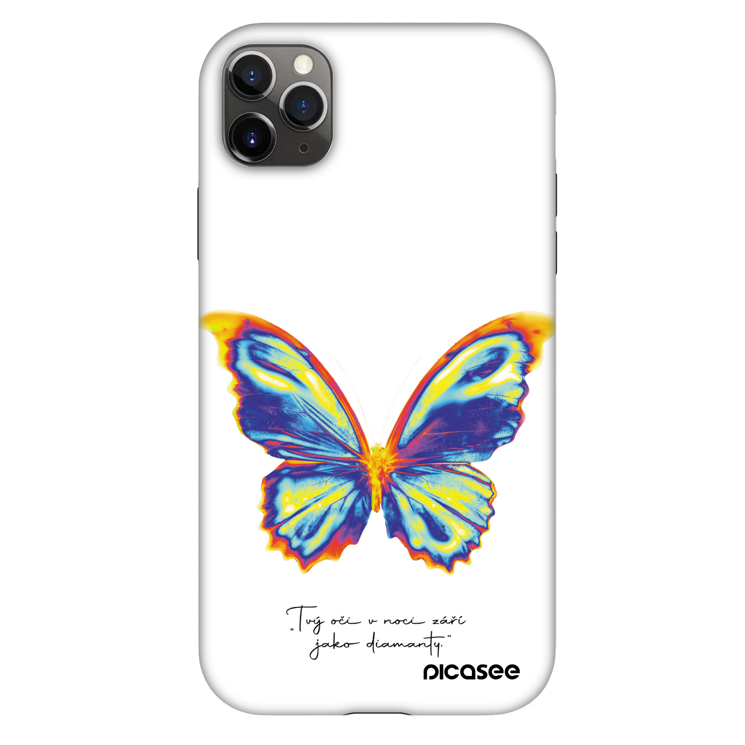 Picasee Fashion Case pentru Apple iPhone 11 Pro Max - Diamanty White