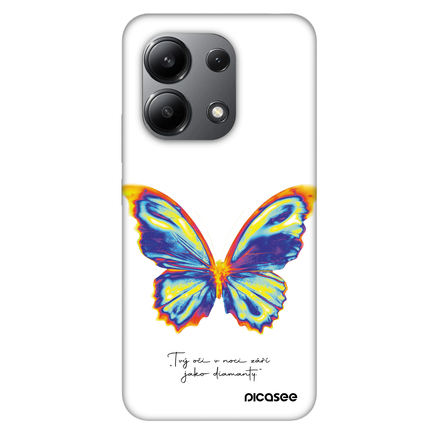 Picasee Fashion Case pentru Xiaomi Redmi Note 13 4G - Diamanty White