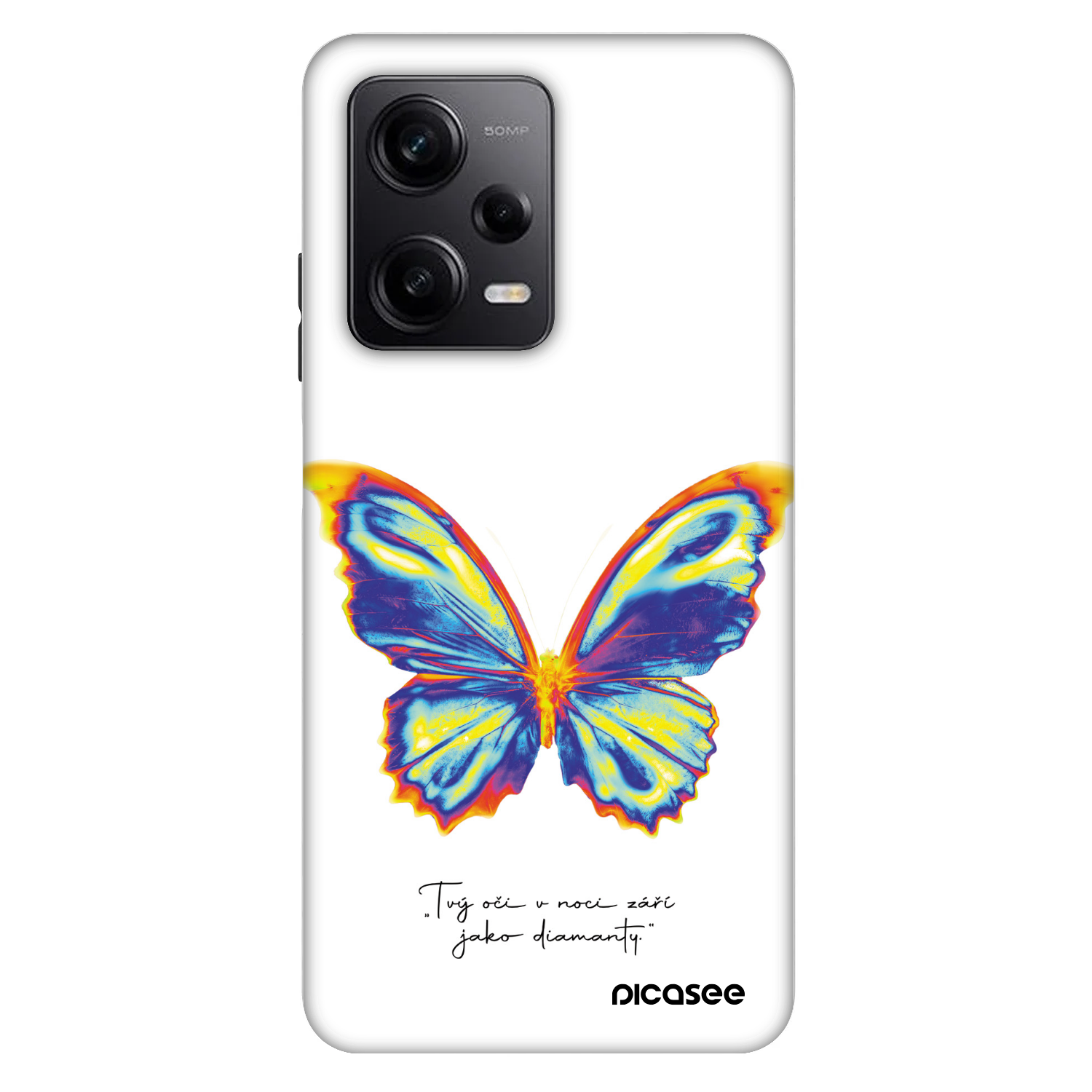 Picasee Fashion Case pentru Xiaomi Redmi Note 12 Pro 5G - Diamanty White