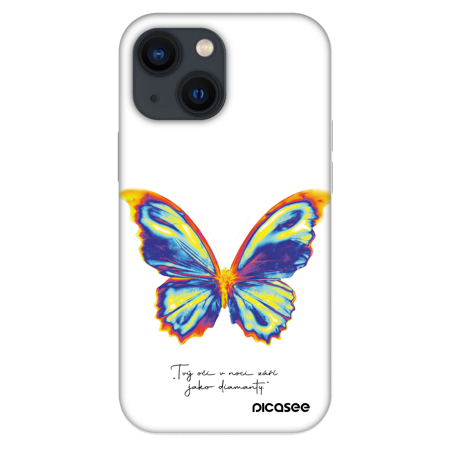 Picasee Fashion Case pentru Apple iPhone 13 mini - Diamanty White