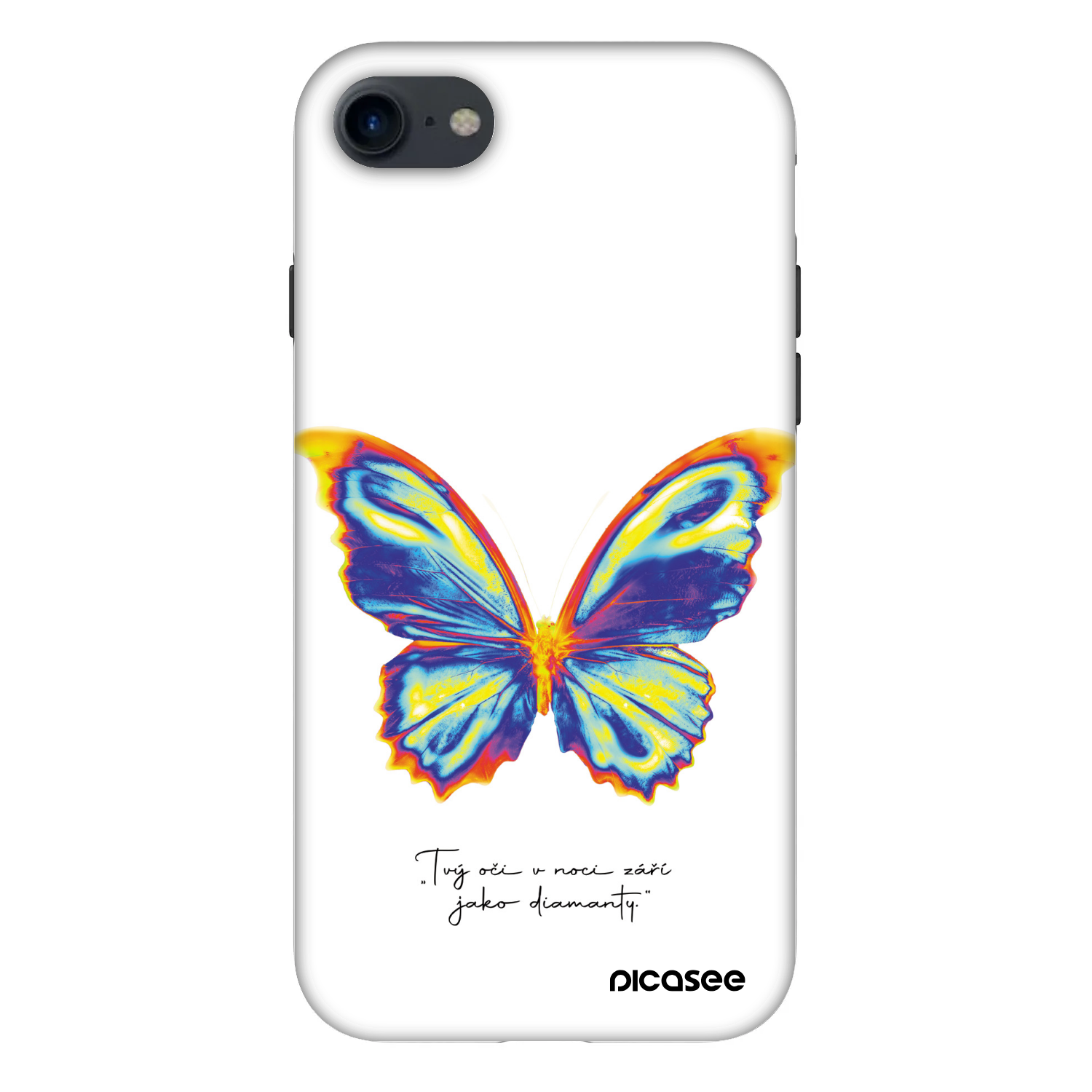 Picasee Fashion Case pentru Apple iPhone 7 - Diamanty White