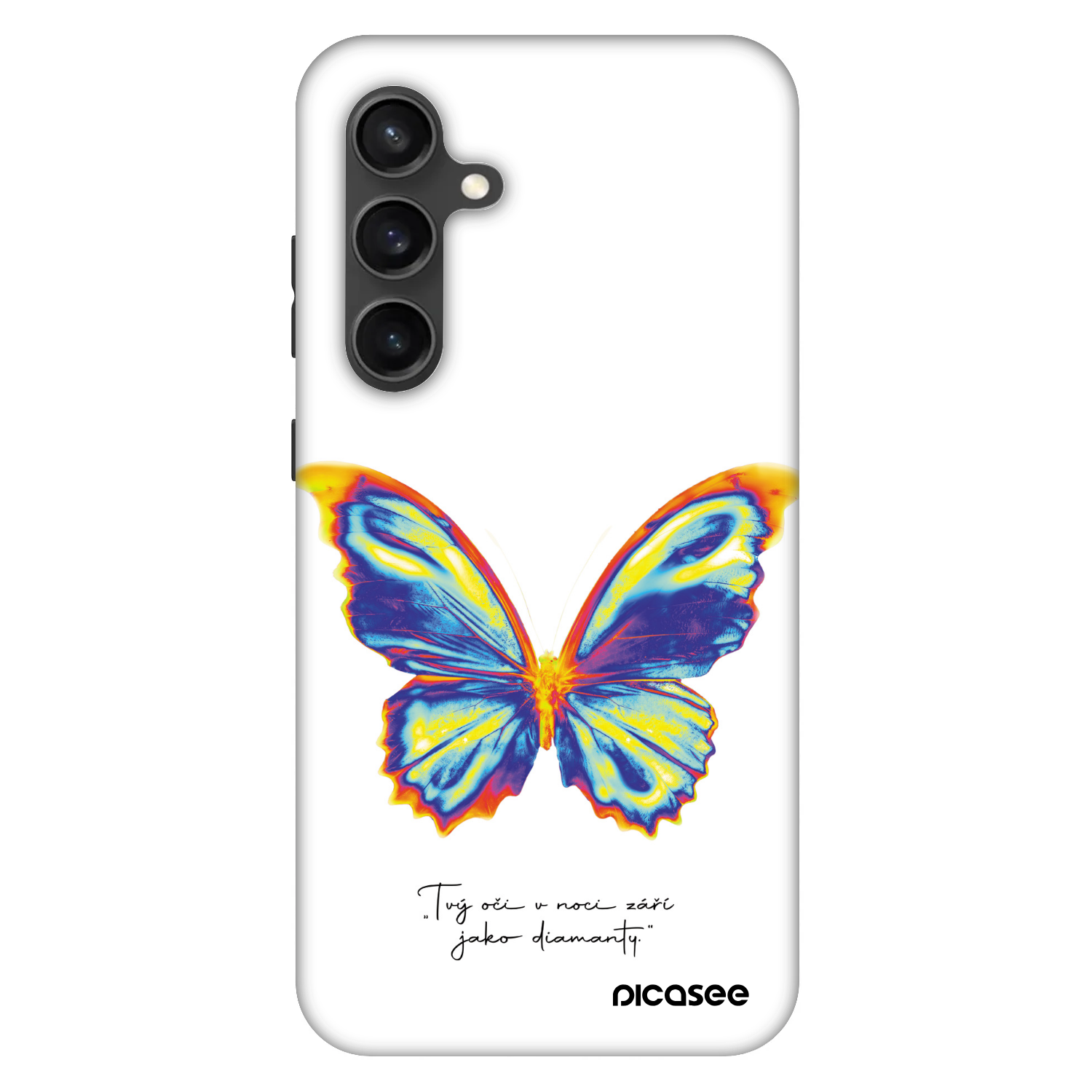 Picasee Fashion Case pentru Samsung Galaxy S24 FE S721B - Diamanty White