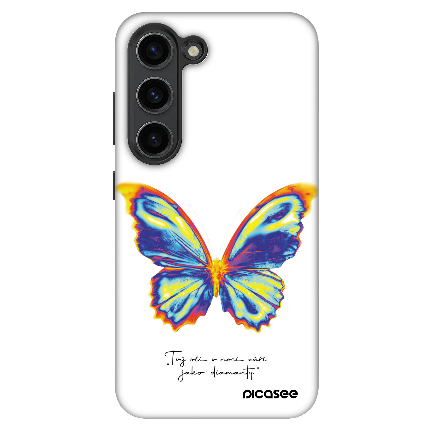 Picasee Fashion Case pentru Samsung Galaxy S23+ 5G - Diamanty White