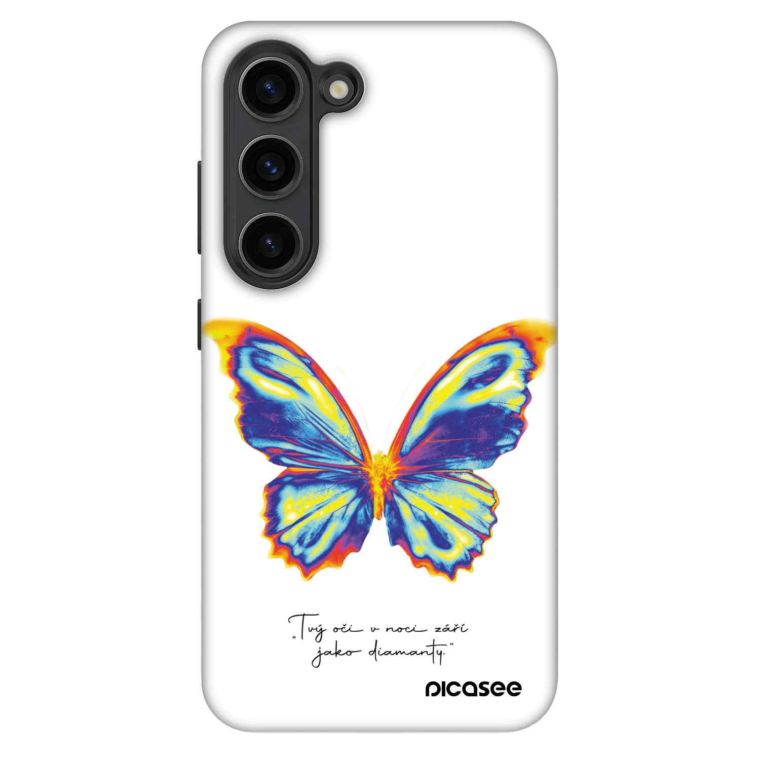 Picasee Fashion Case pentru Samsung Galaxy S23 5G - Diamanty White