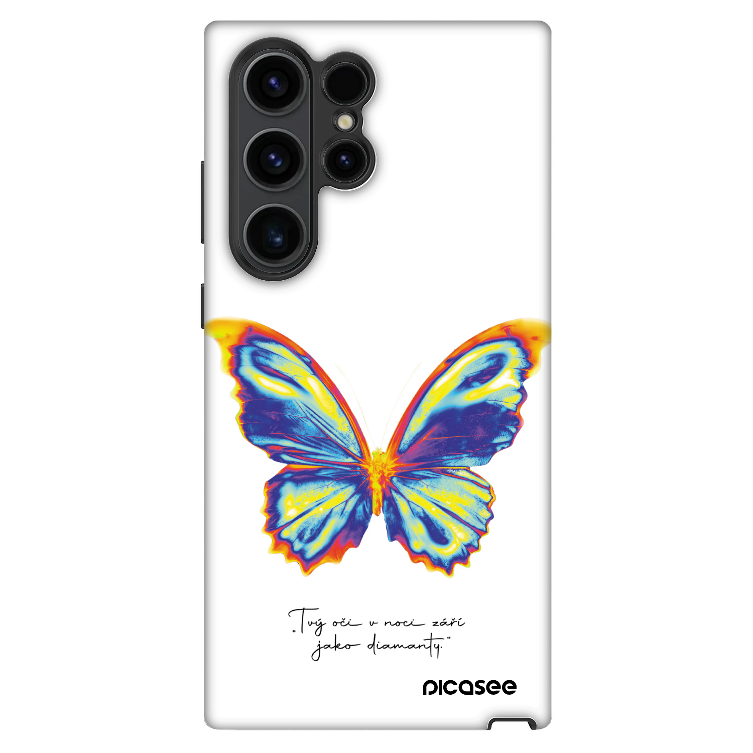 Picasee Fashion Case pentru Samsung Galaxy S22 Ultra 5G - Diamanty White