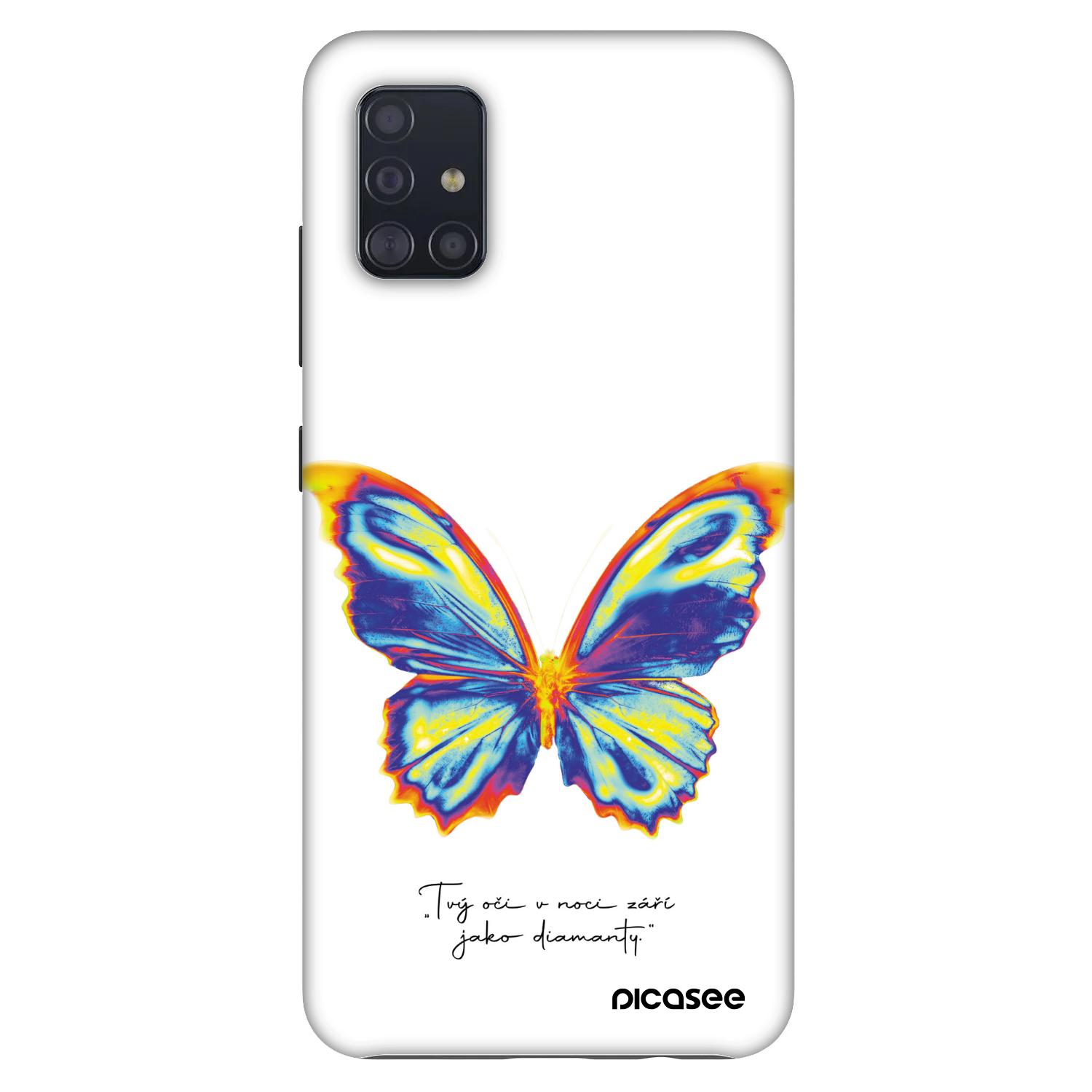 Picasee Fashion Case pentru Samsung Galaxy A51 A515F - Diamanty White