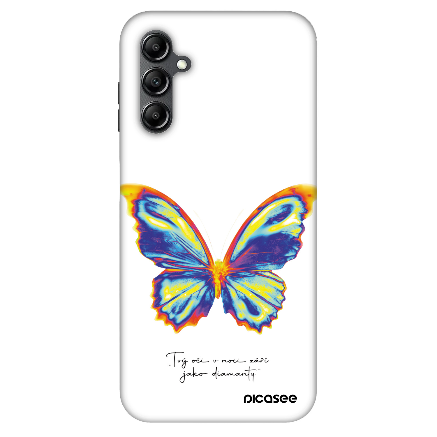 Picasee Fashion Case pentru Samsung Galaxy A14 4G A145R - Diamanty White
