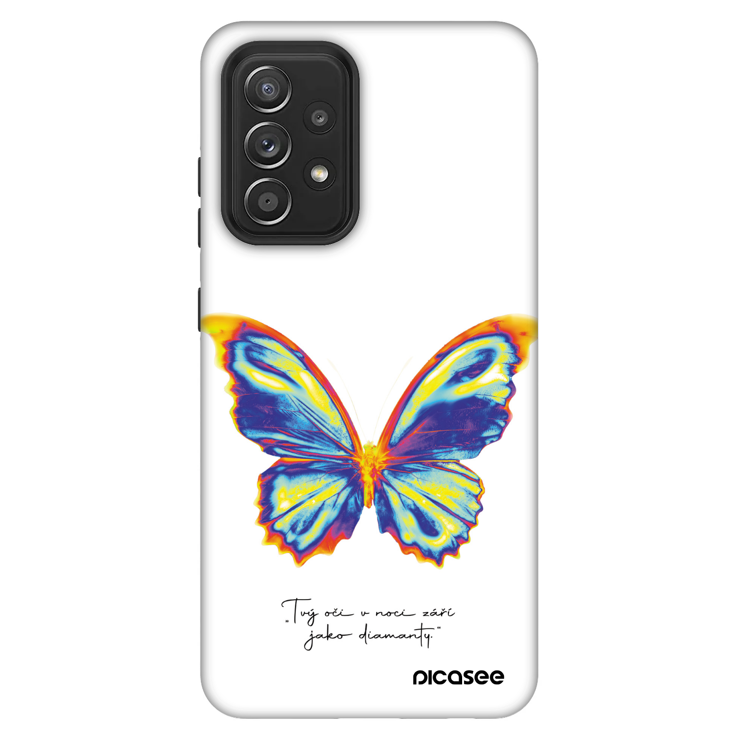 Picasee Fashion Case pentru Samsung Galaxy A52 5G A525F - Diamanty White