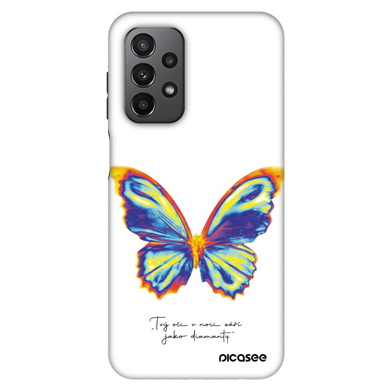 Picasee Fashion Case pentru Samsung Galaxy A23 A235F 4G - Diamanty White