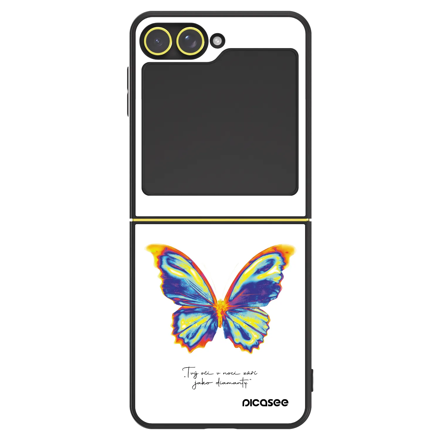 Picasee ULTIMATE CASE pentru Samsung Galaxy Z Flip7 FE 5G - Diamanty White