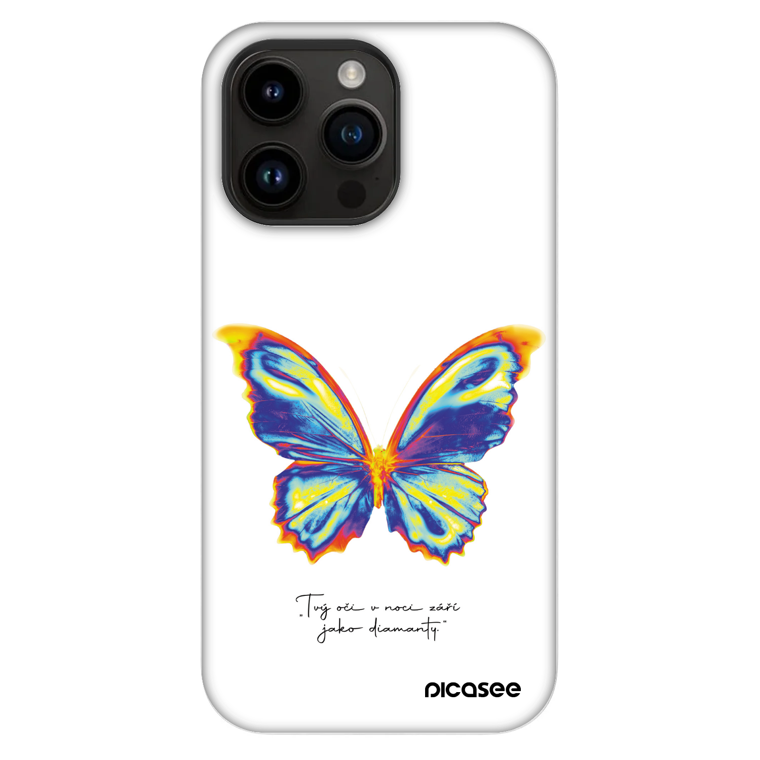 Picasee Fashion Case MagSafe pentru Apple iPhone 14 Pro Max - Diamanty White