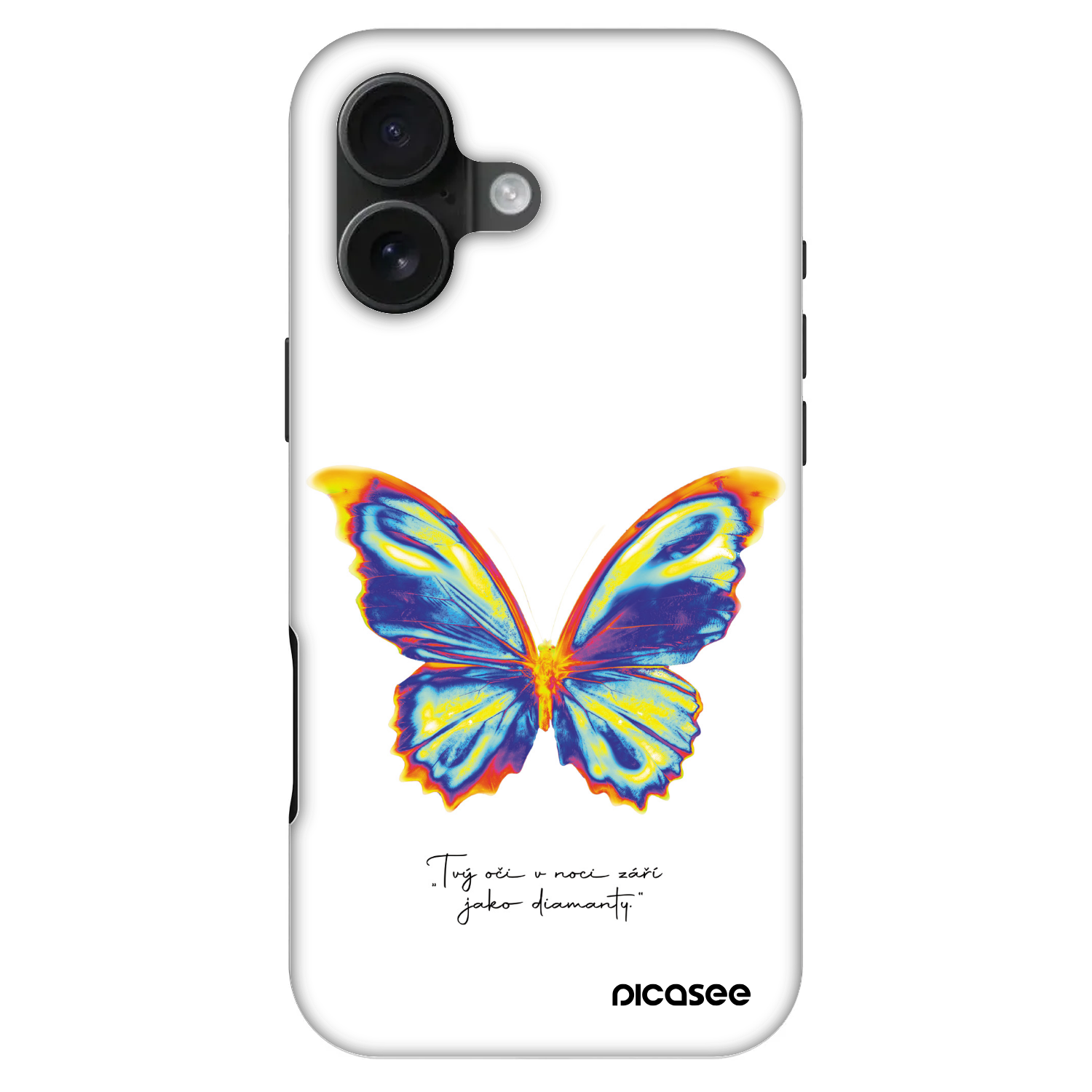 Picasee Fashion Case MagSafe pentru Apple iPhone 16 - Diamanty White
